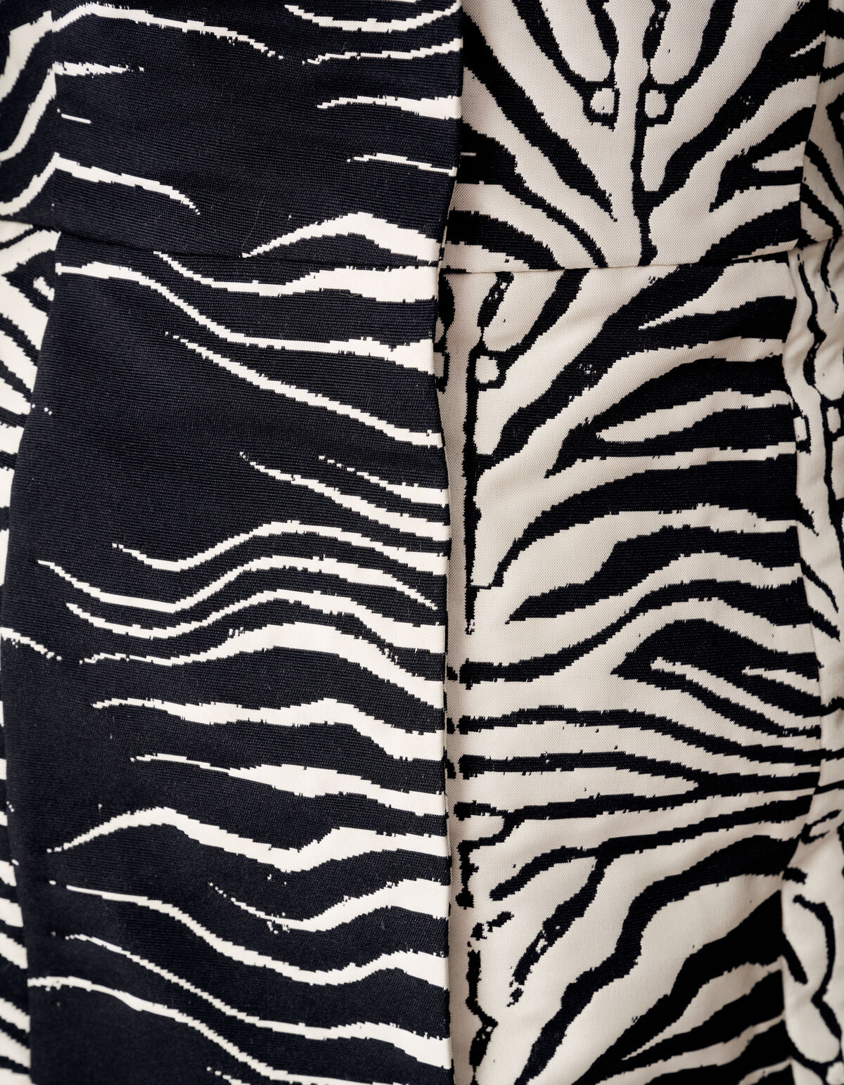 Egg Shaped Mini Jurk Zwart/Gebroken Wit SHOEBY WOMEN