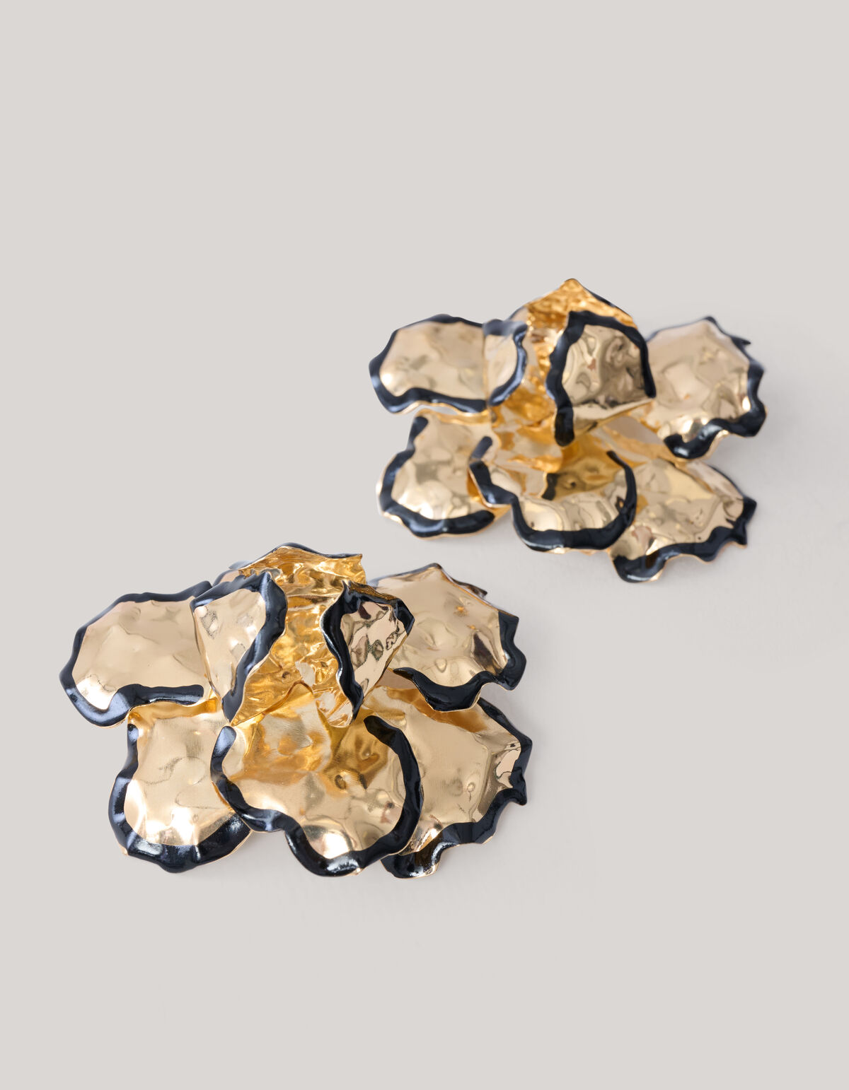 Big Flower Oorbellen Goud SHOEBY ACCESSOIRES