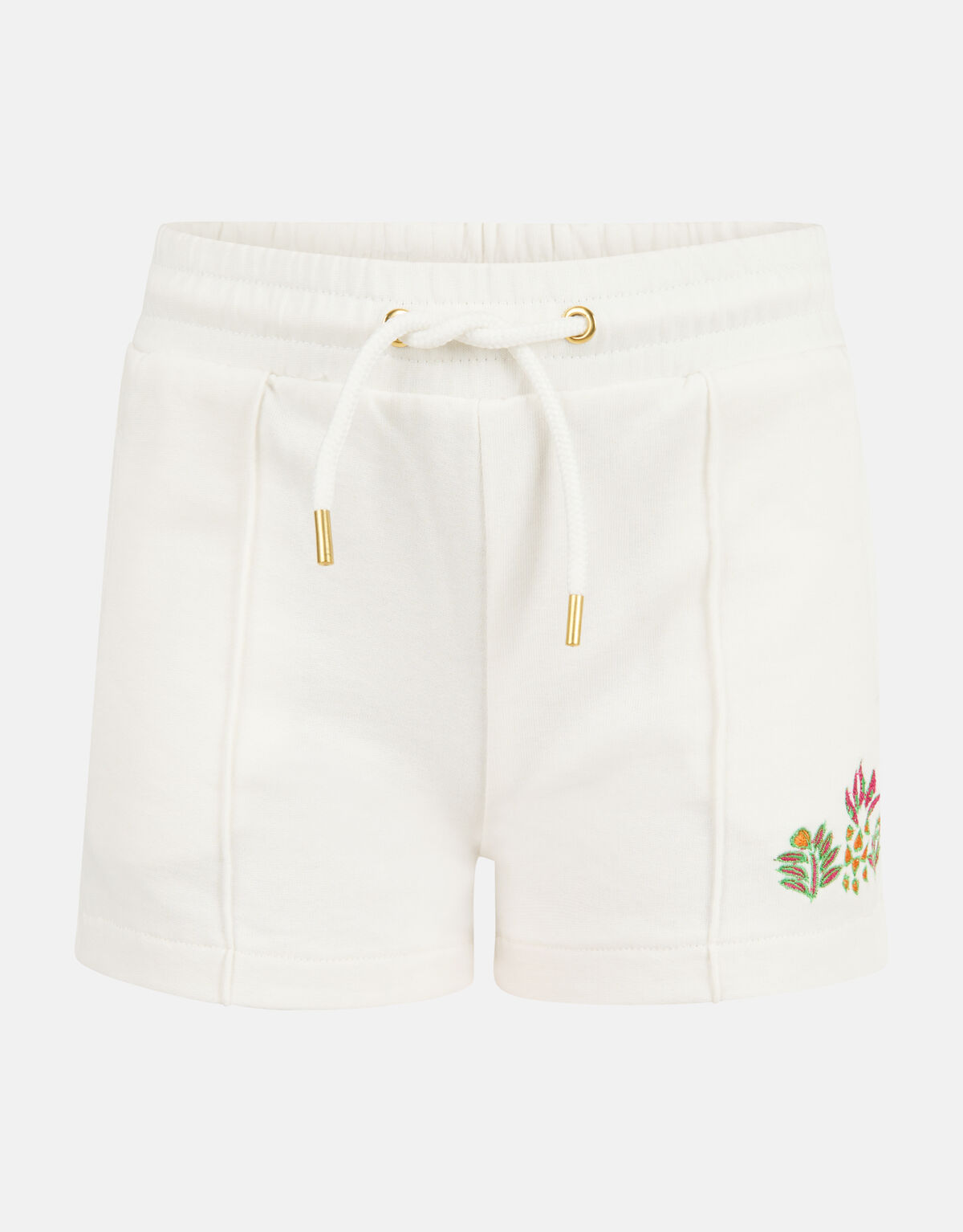 Geborduurde Short Gebroken Wit SHOEBY GIRLS