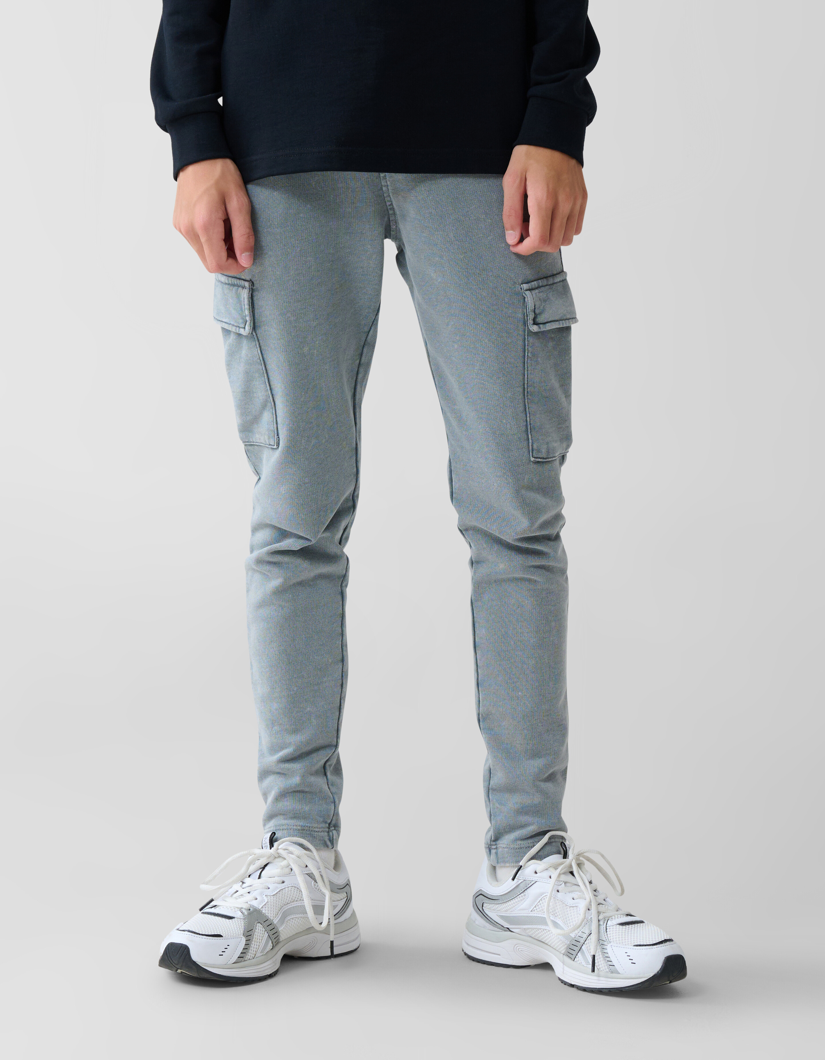 Acid Washed Cargo Broek SHOEBY BOYS