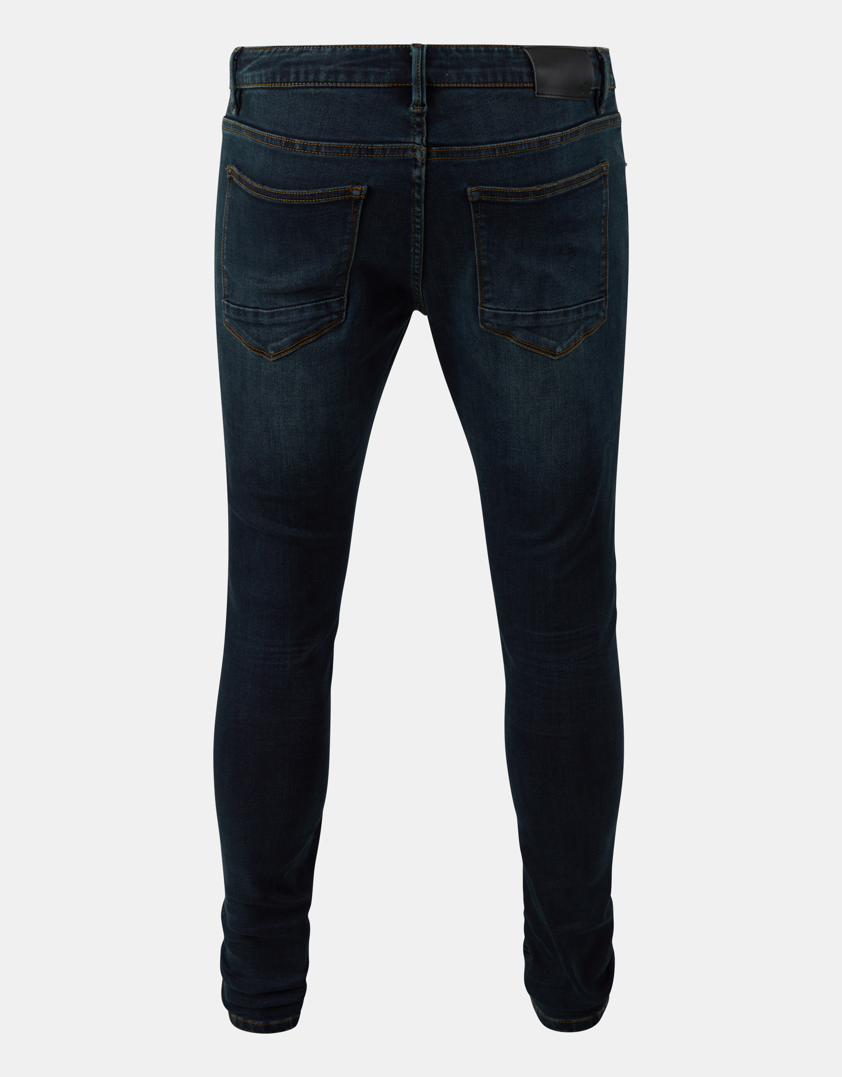 Skinny Fit Jeans Donkerblauw L34 SHOEBY MEN