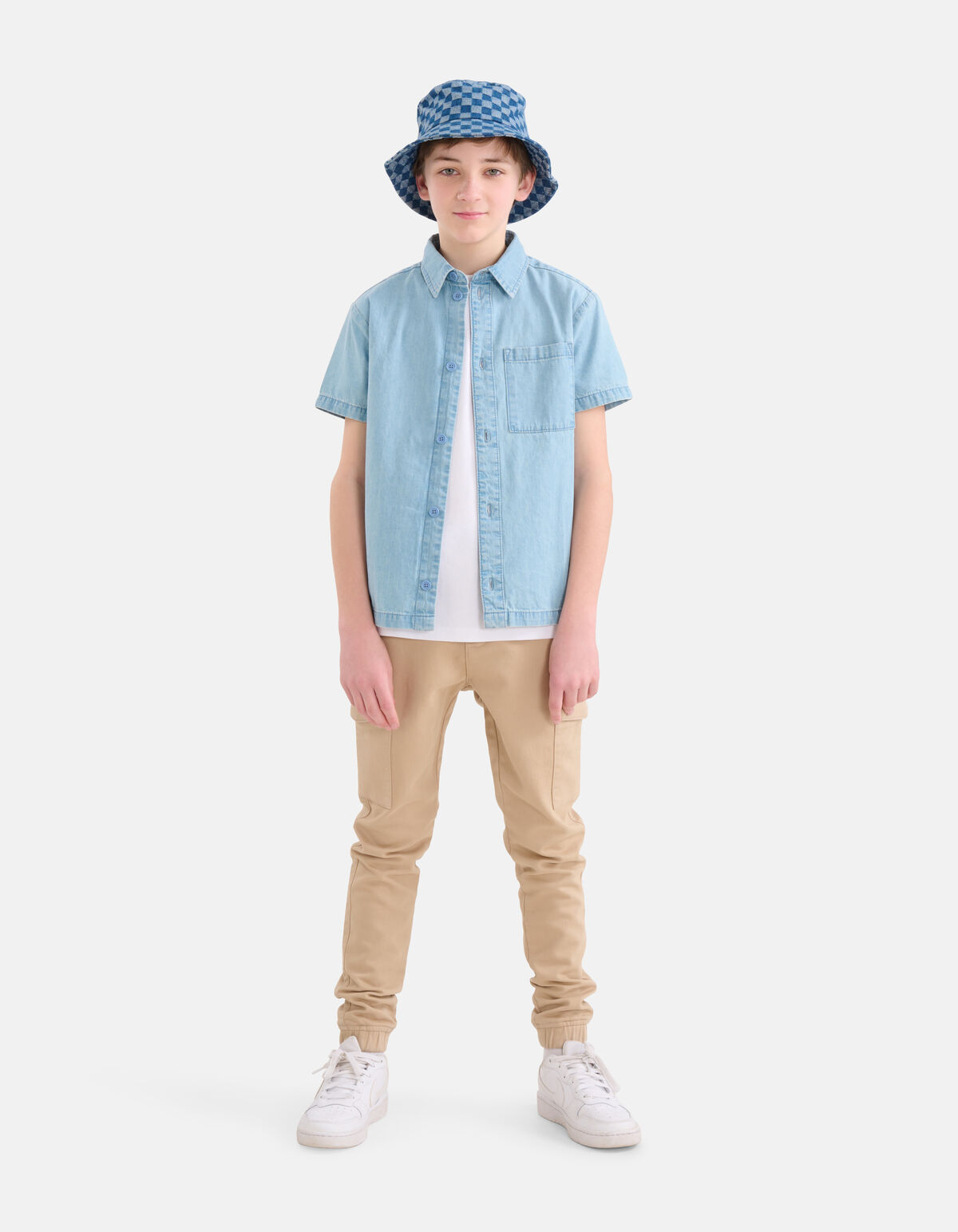 Denim Shirt Bleached SHOEBY BOYS