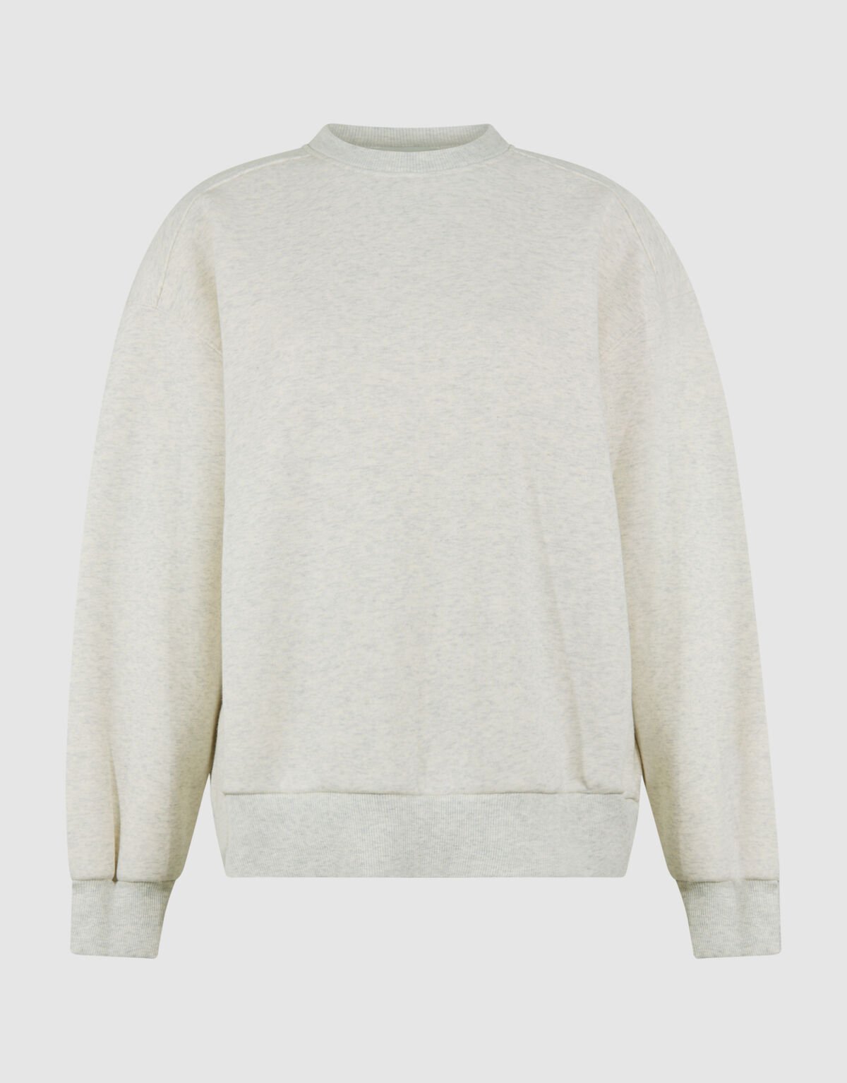 Lace Up Sweater Lichtgrijs SHOEBY WOMEN