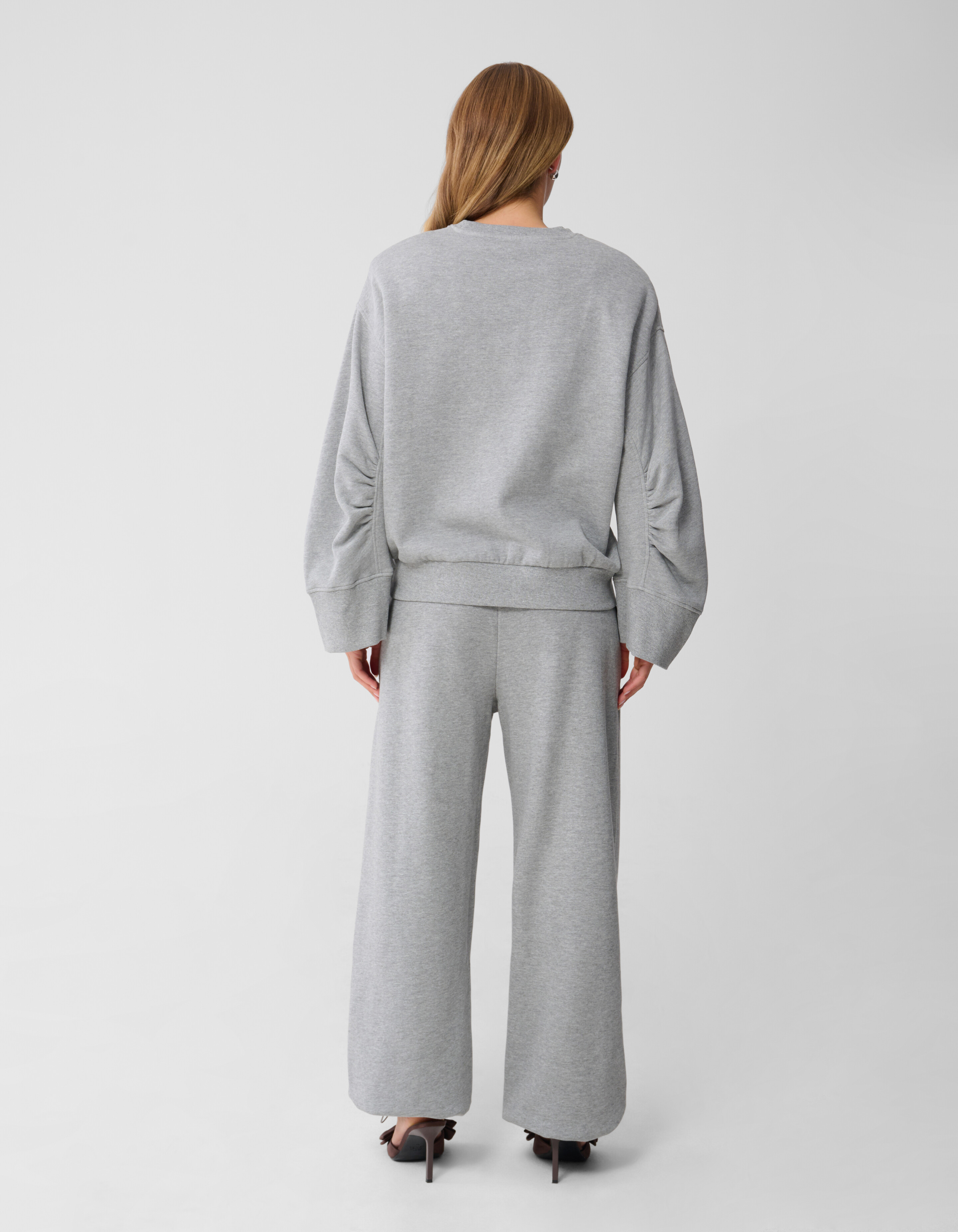 Oversized Sweater Lichtgrijs By Monica SHOEBY WOMEN
