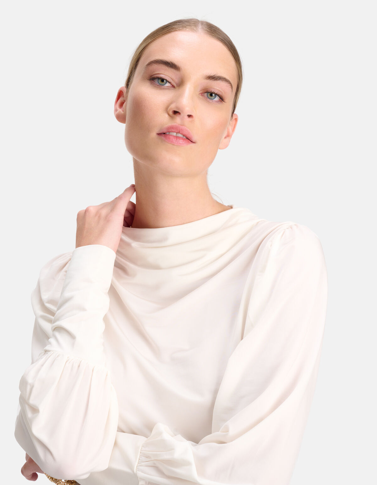Waterval Top Gebroken Wit By Mieke SHOEBY WOMEN