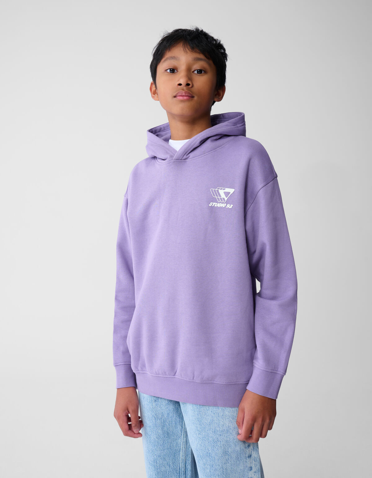 Chill Hoodie Paars SHOEBY BOYS