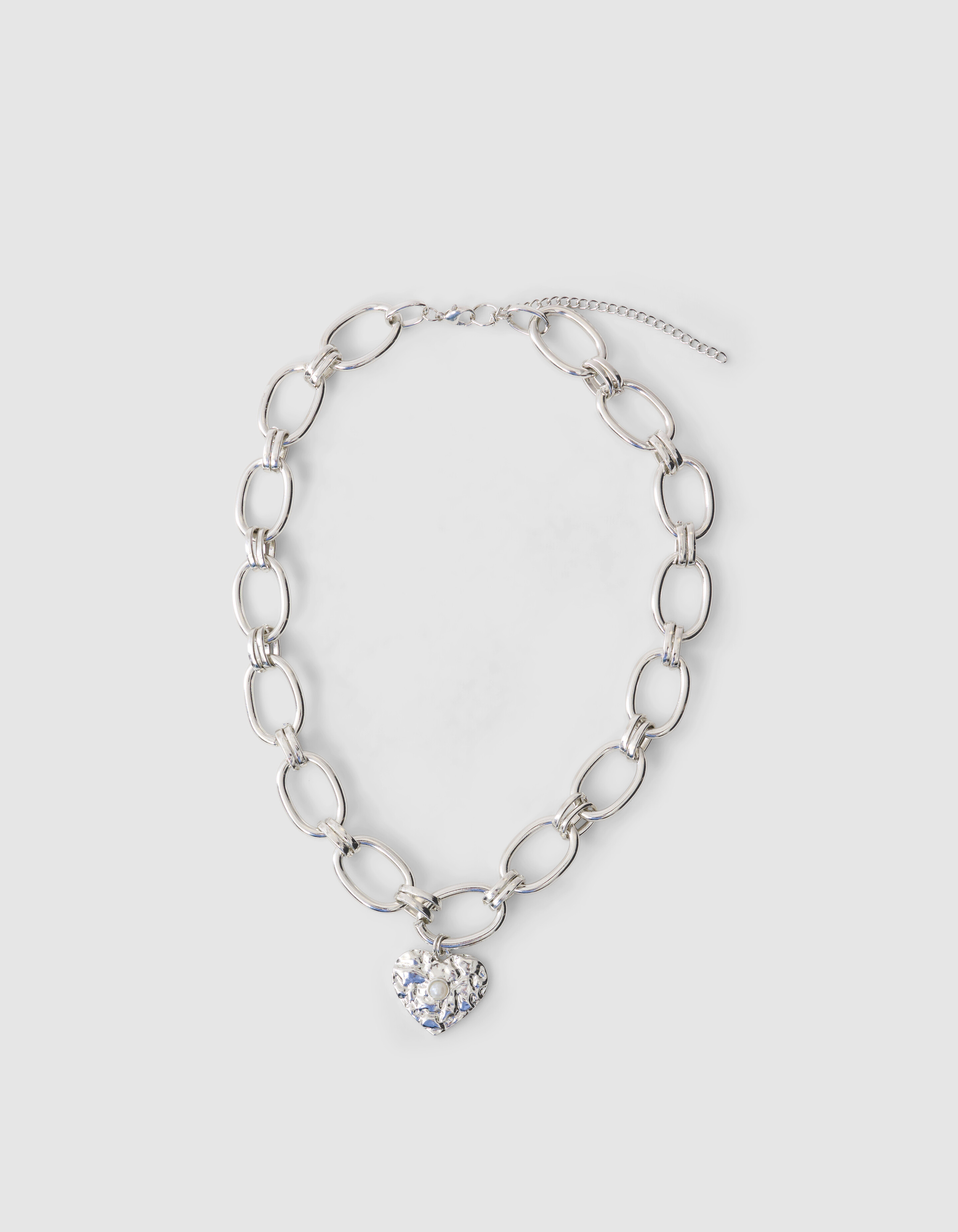 Heart Ketting Zilver SHOEBY ACCESSOIRES