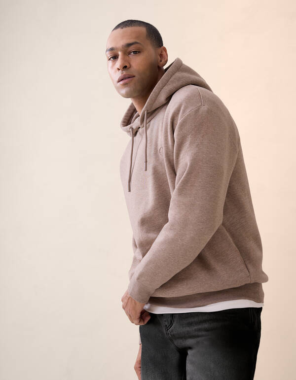 Sweat Hoodie Lichtbruin SHOEBY MEN