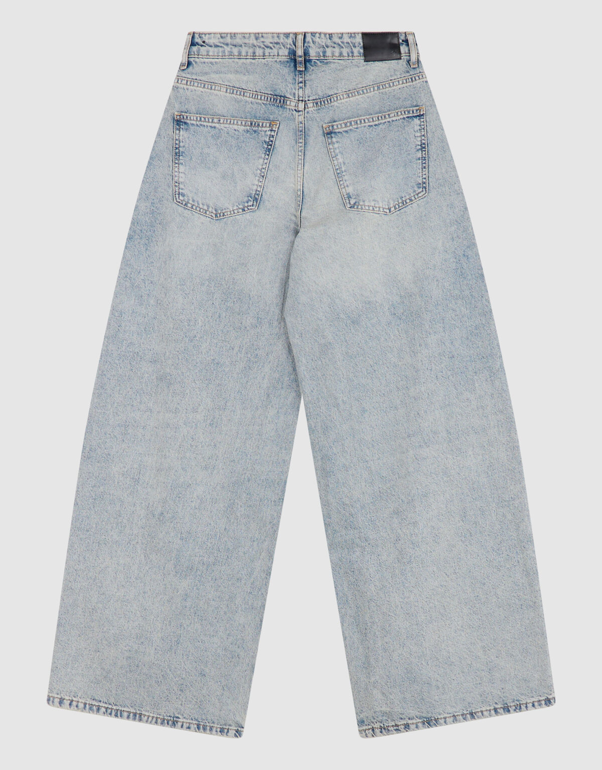 Curved Wide Leg Fit Jeans Mediumstone SHOEBY WOMEN