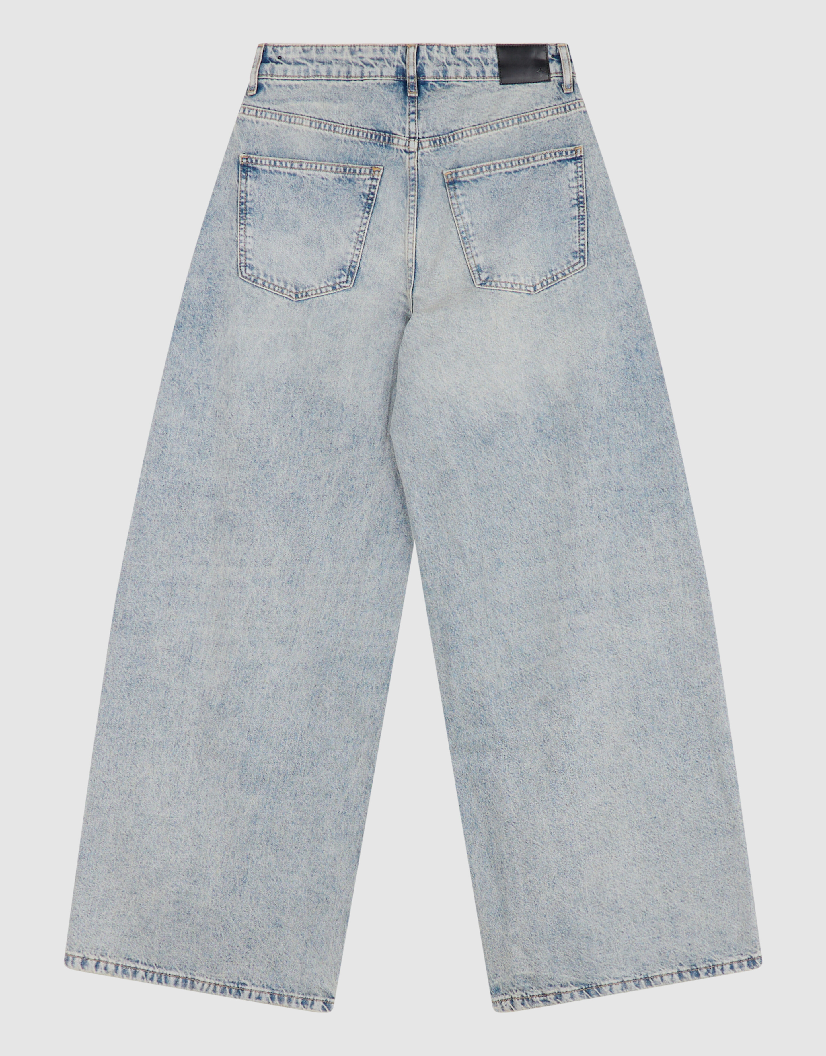 Curved Wide Leg Fit Jeans Mediumstone SHOEBY WOMEN