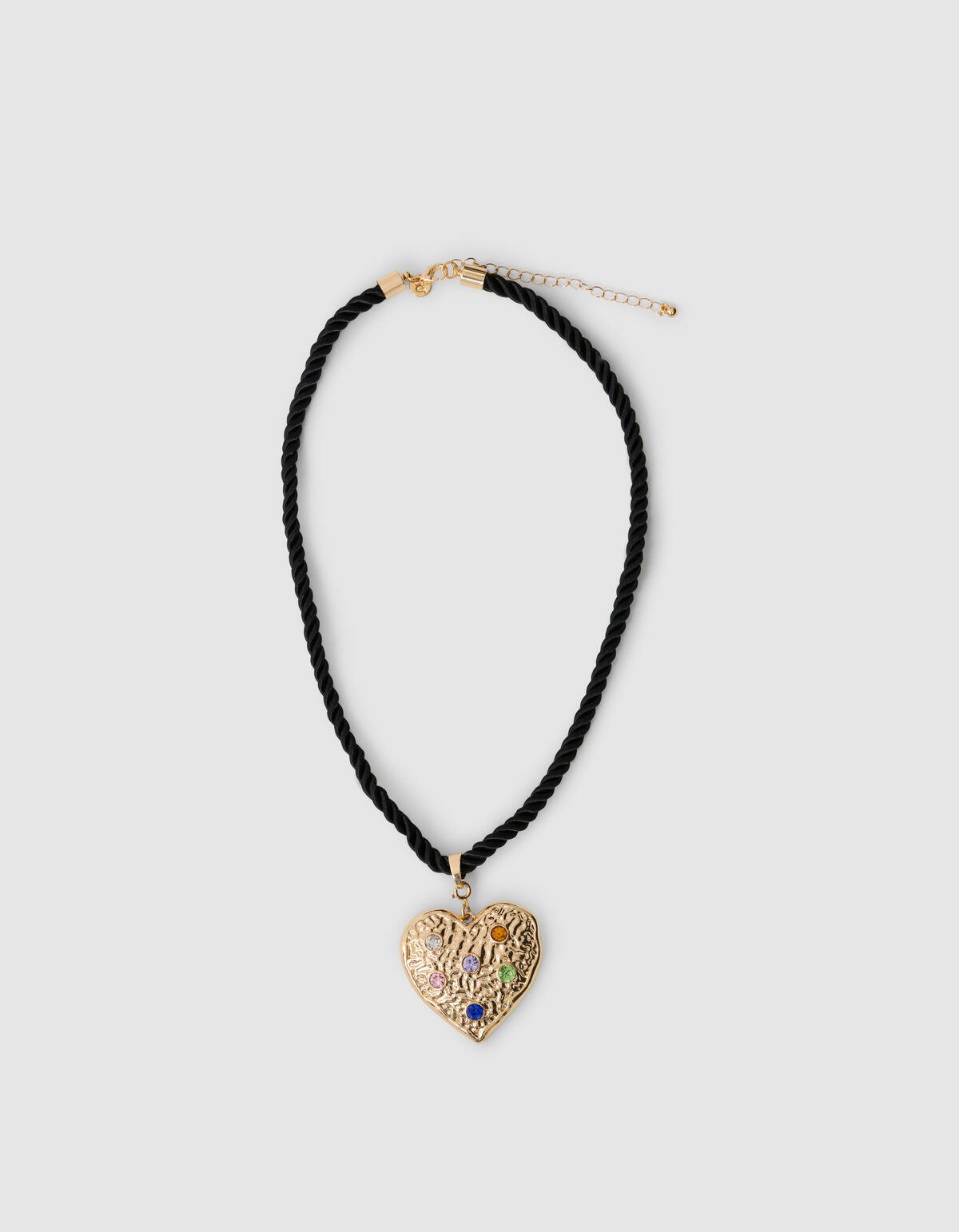 Touw Ketting Zwart SHOEBY ACCESSOIRES