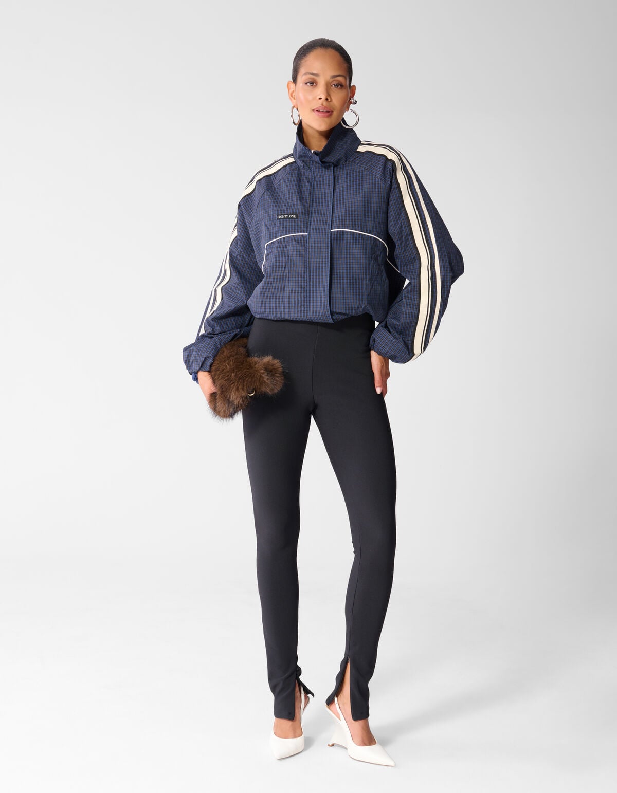 Oversized Sporty Ruiten Jack Donkerblauw SHOEBY WOMEN