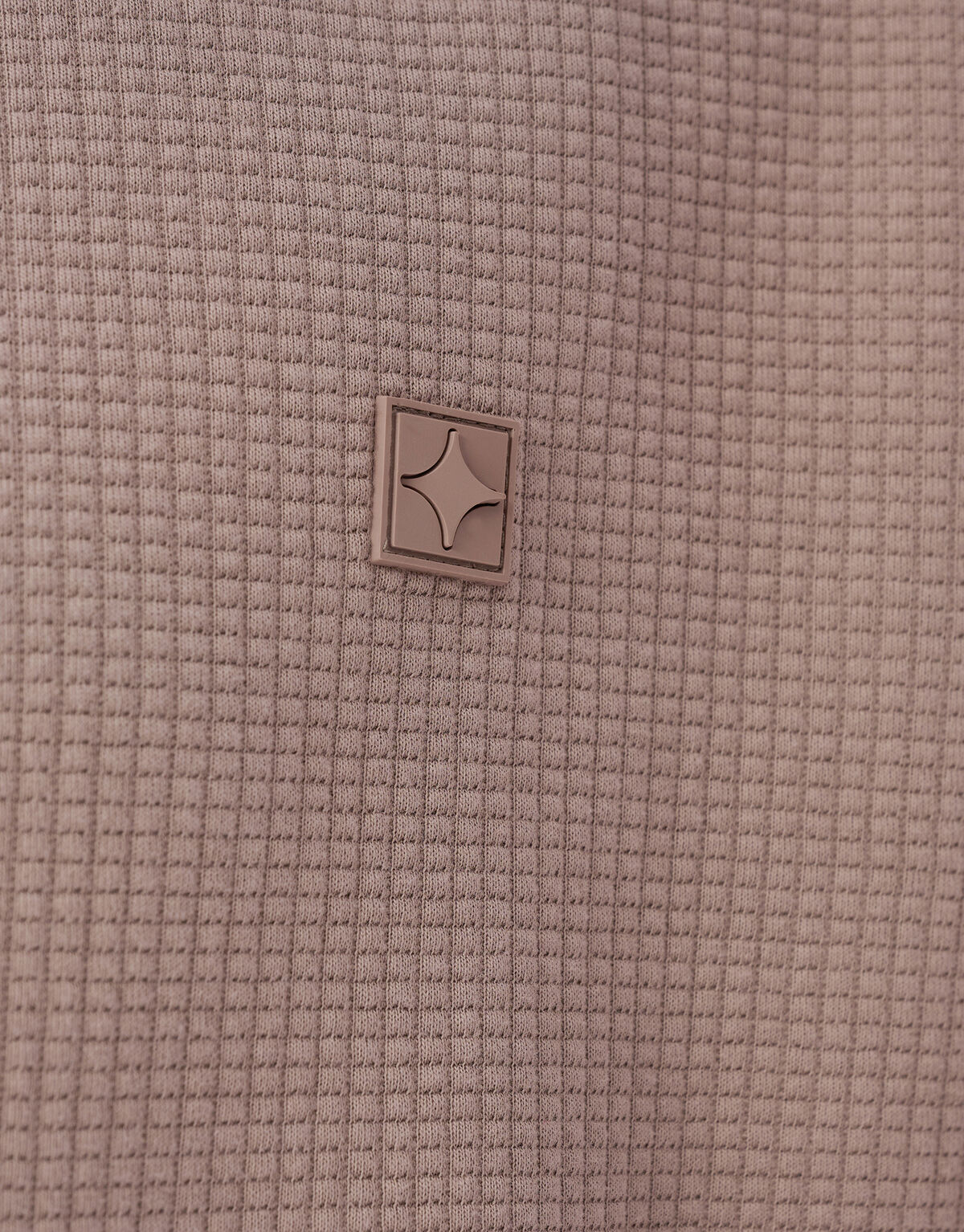 Jacquard Hoodie Lichtbruin SHOEBY MEN