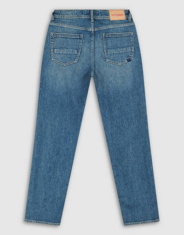 Relaxed Fit Jeans Donkerblauw Shoeby X Vingino SHOEBY BOYS