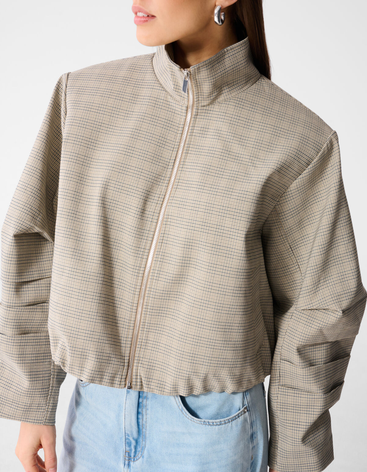Oversized Ruiten Jack Lichtbruin By Monica SHOEBY WOMEN