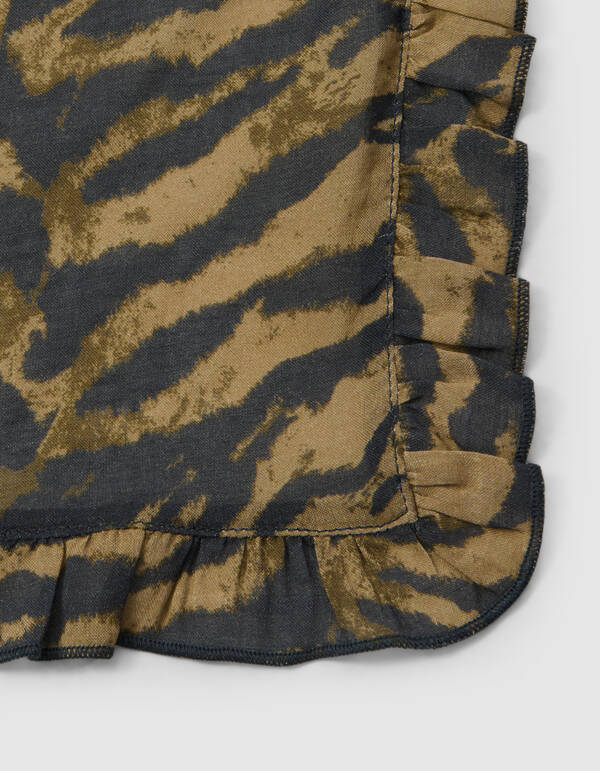 Tijger Bandana Bruin SHOEBY ACCESSOIRES