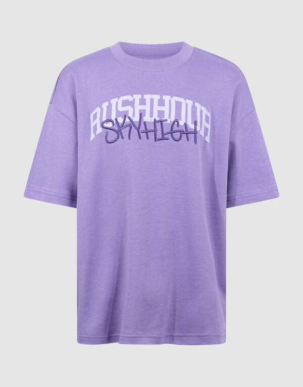 Rush Hour Artwork T-shirt Paars SHOEBY BOYS