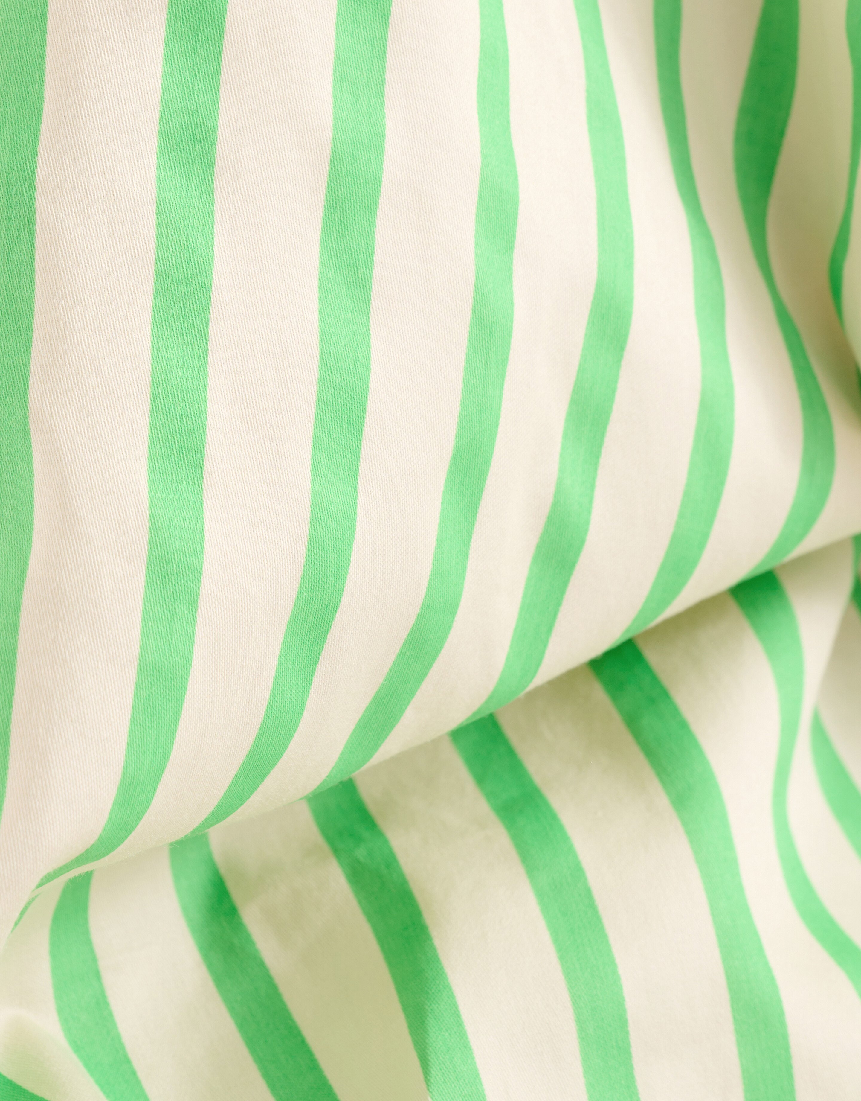 Pinstripe Blouse Groen SHOEBY WOMEN