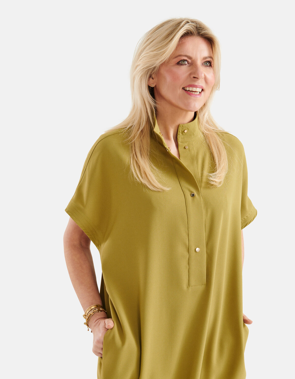 Kaftan Jurk Groen By Lonneke SHOEBY WOMEN