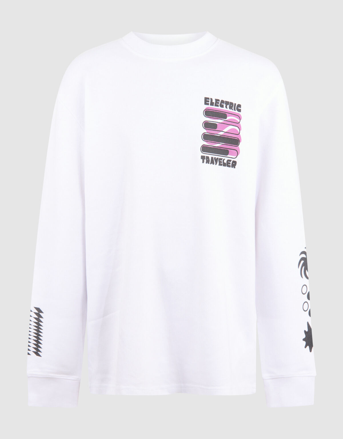 Artwork Longsleeve T-shirt Wit SHOEBY BOYS