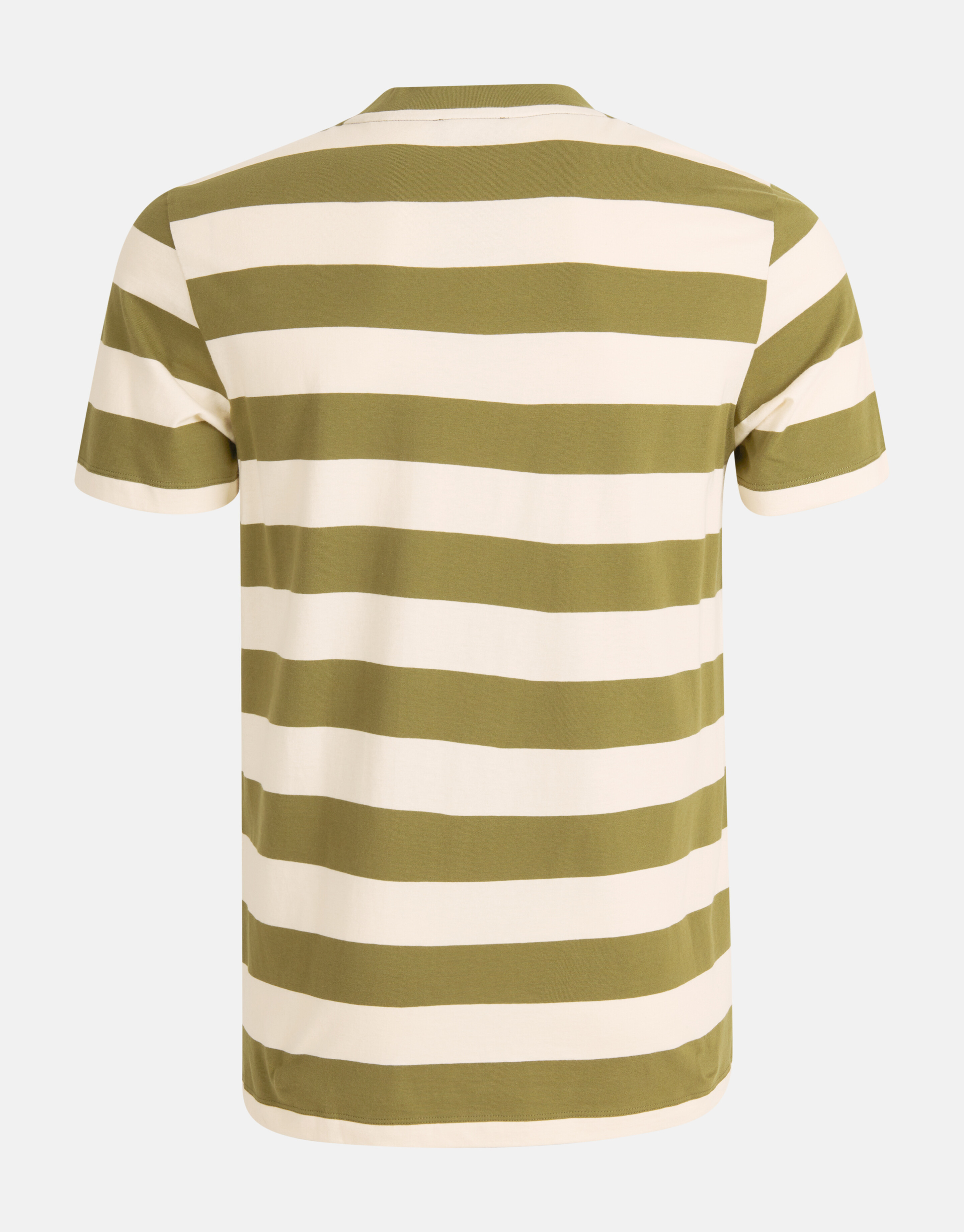 Gestreept T-shirt Groen SHOEBY MEN