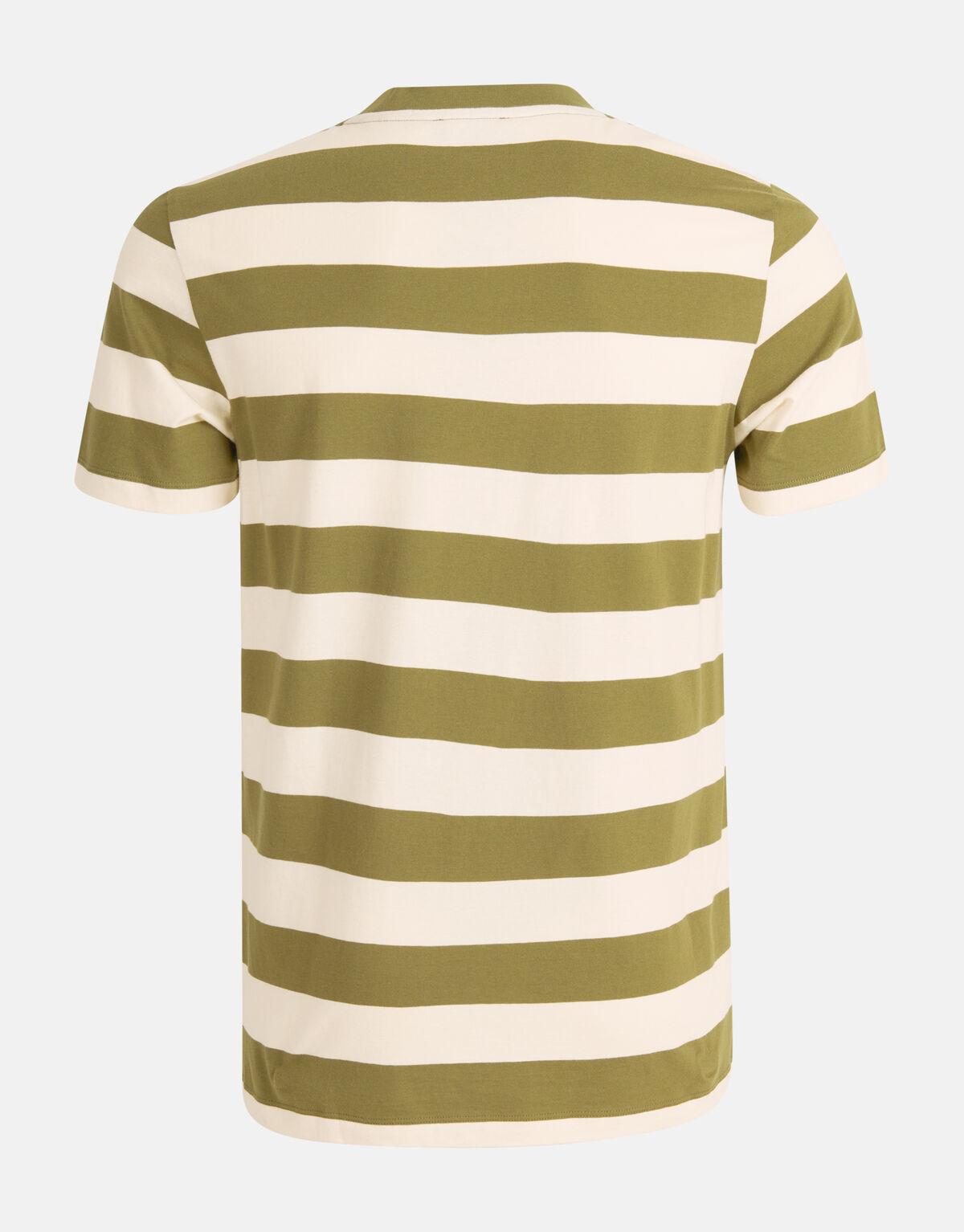 Gestreept T-shirt Groen SHOEBY MEN