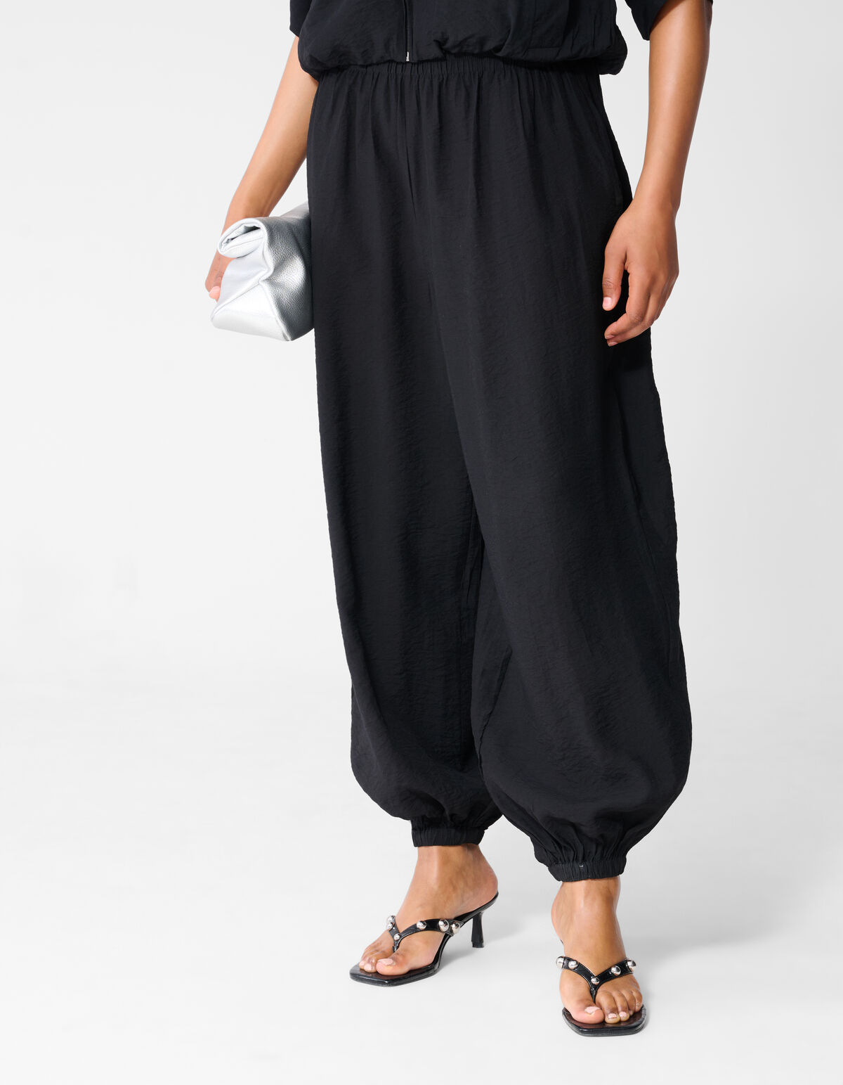 Balloon Fit Broek Zwart SHOEBY WOMEN