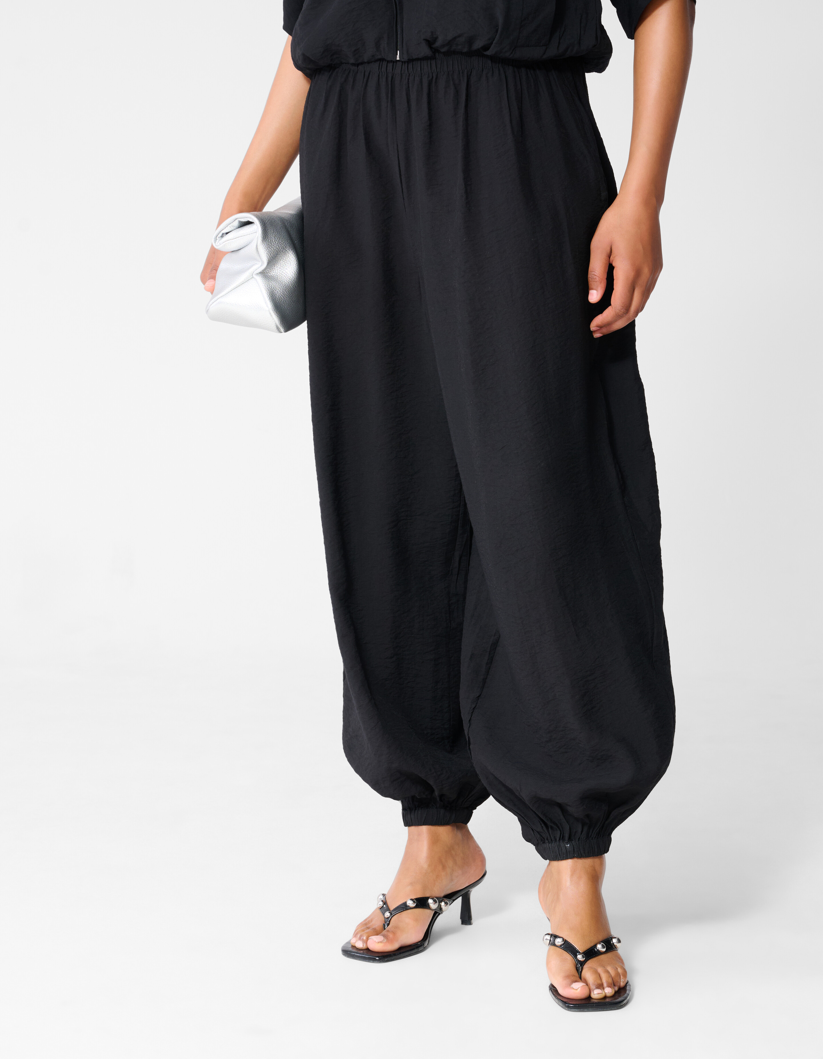 Balloon Fit Broek Zwart SHOEBY WOMEN