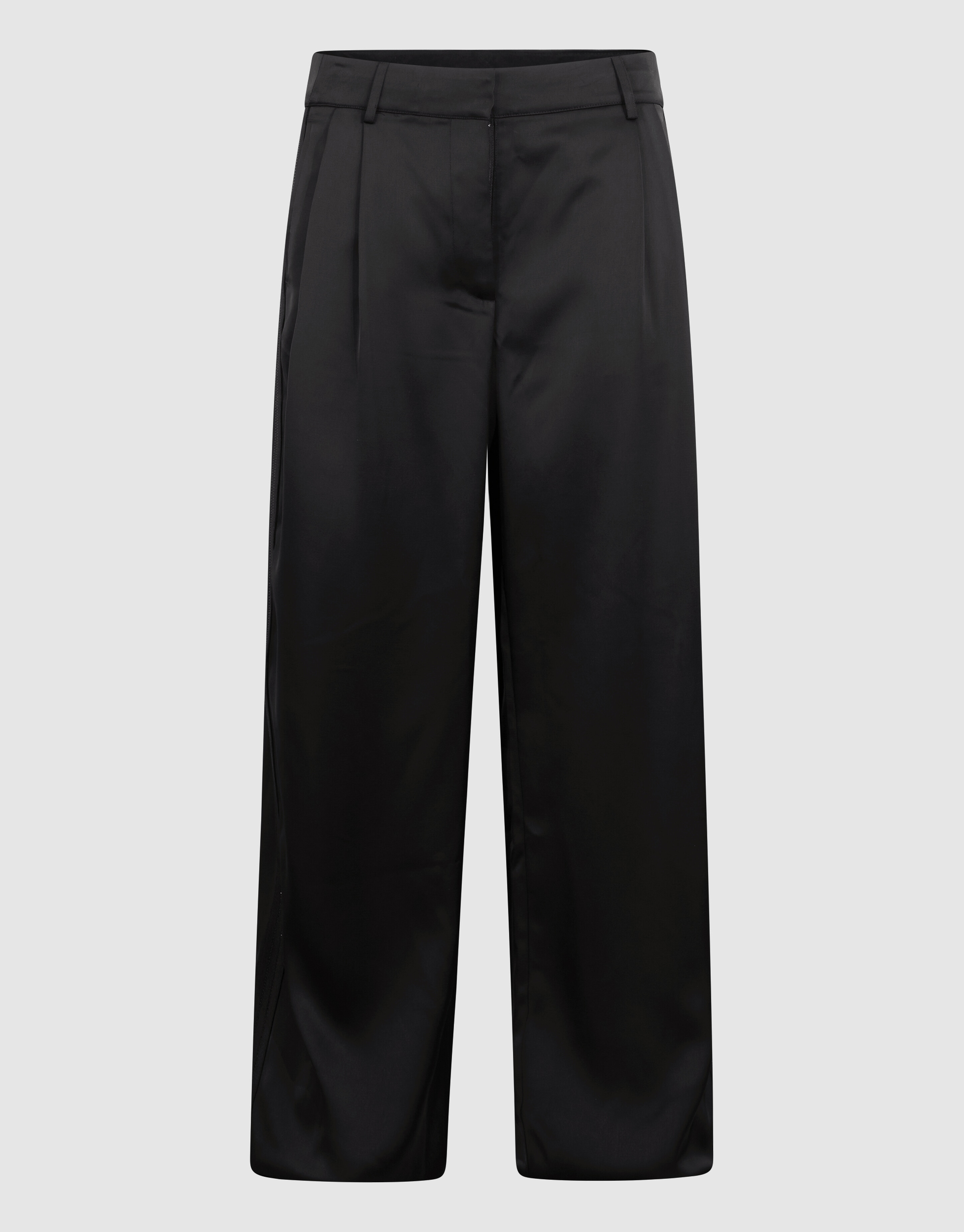 Satijnen Pantalon Zwart By Mieke SHOEBY WOMEN