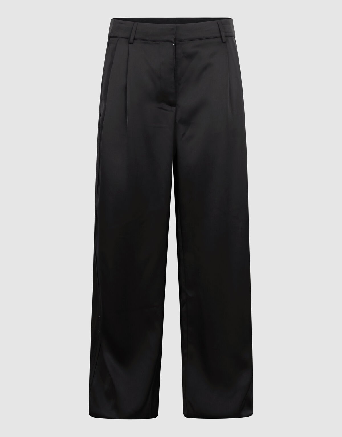 Satijnen Pantalon Zwart By Mieke SHOEBY WOMEN