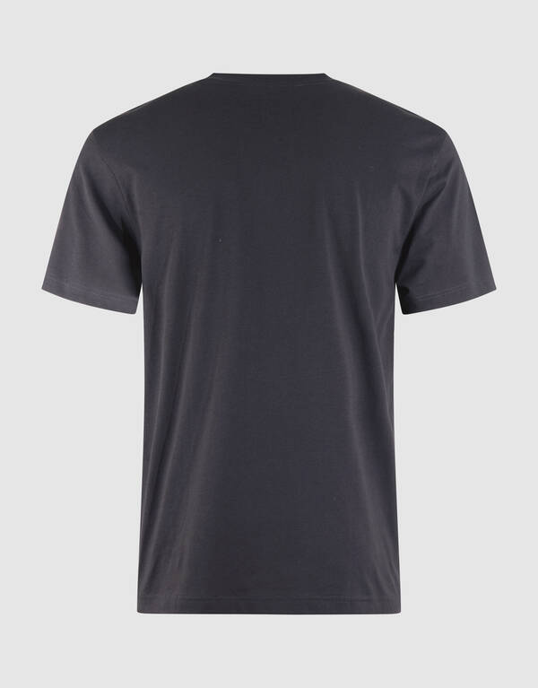 Line Artwork T-shirt Donkergrijs SHOEBY MEN