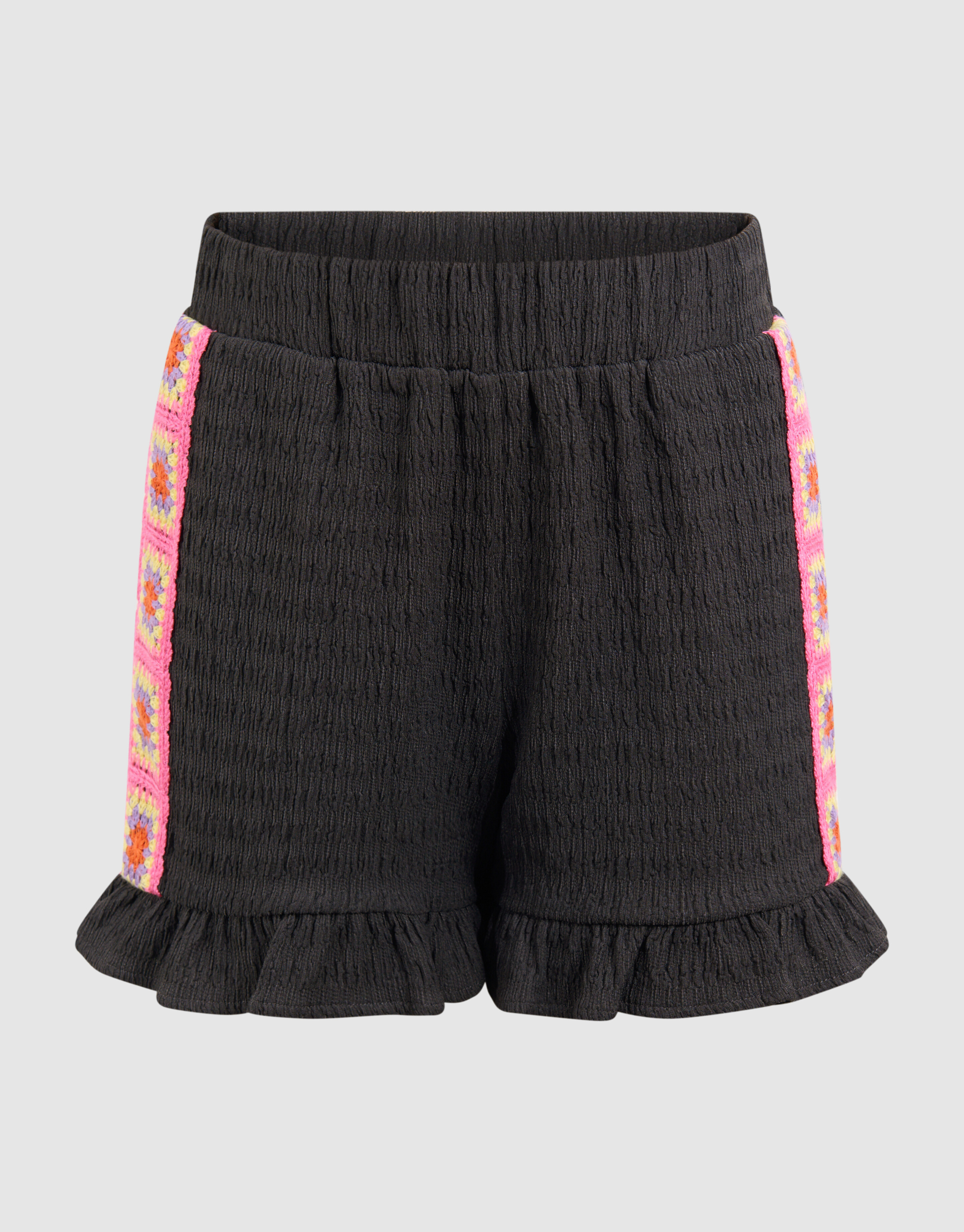 Crinkle Short Donkergrijs SHOEBY GIRLS