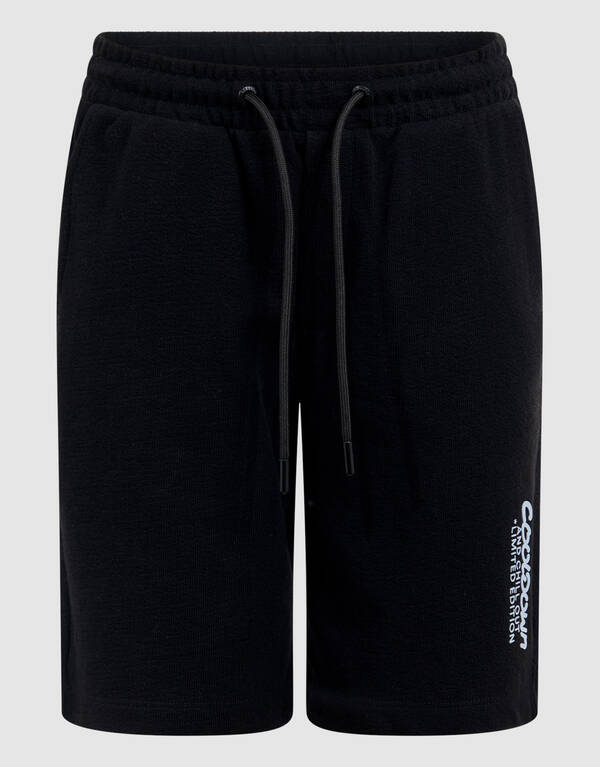 Tekst Short Zwart SHOEBY BOYS