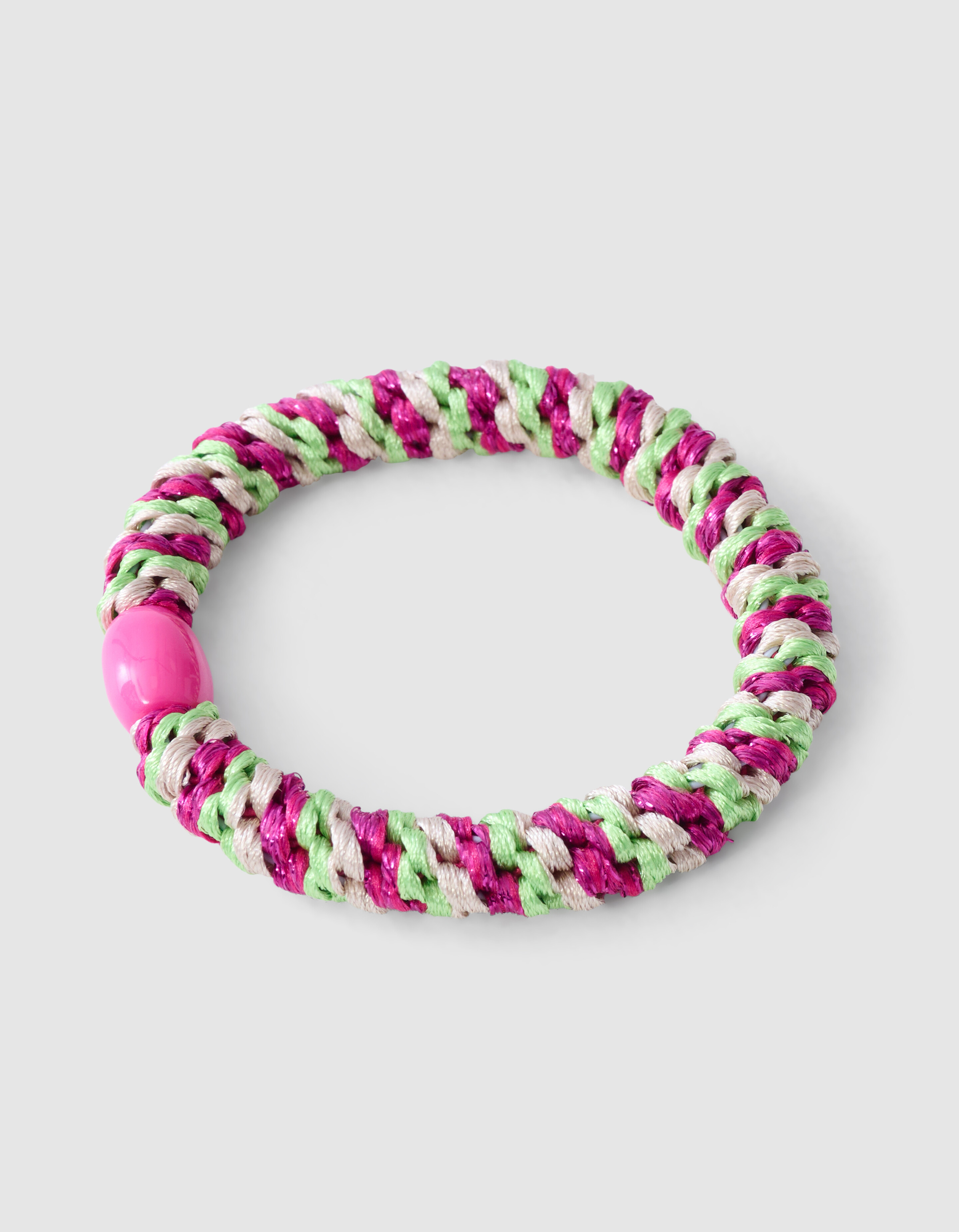 Lurex Haarelastiek Roze SHOEBY ACCESSOIRES