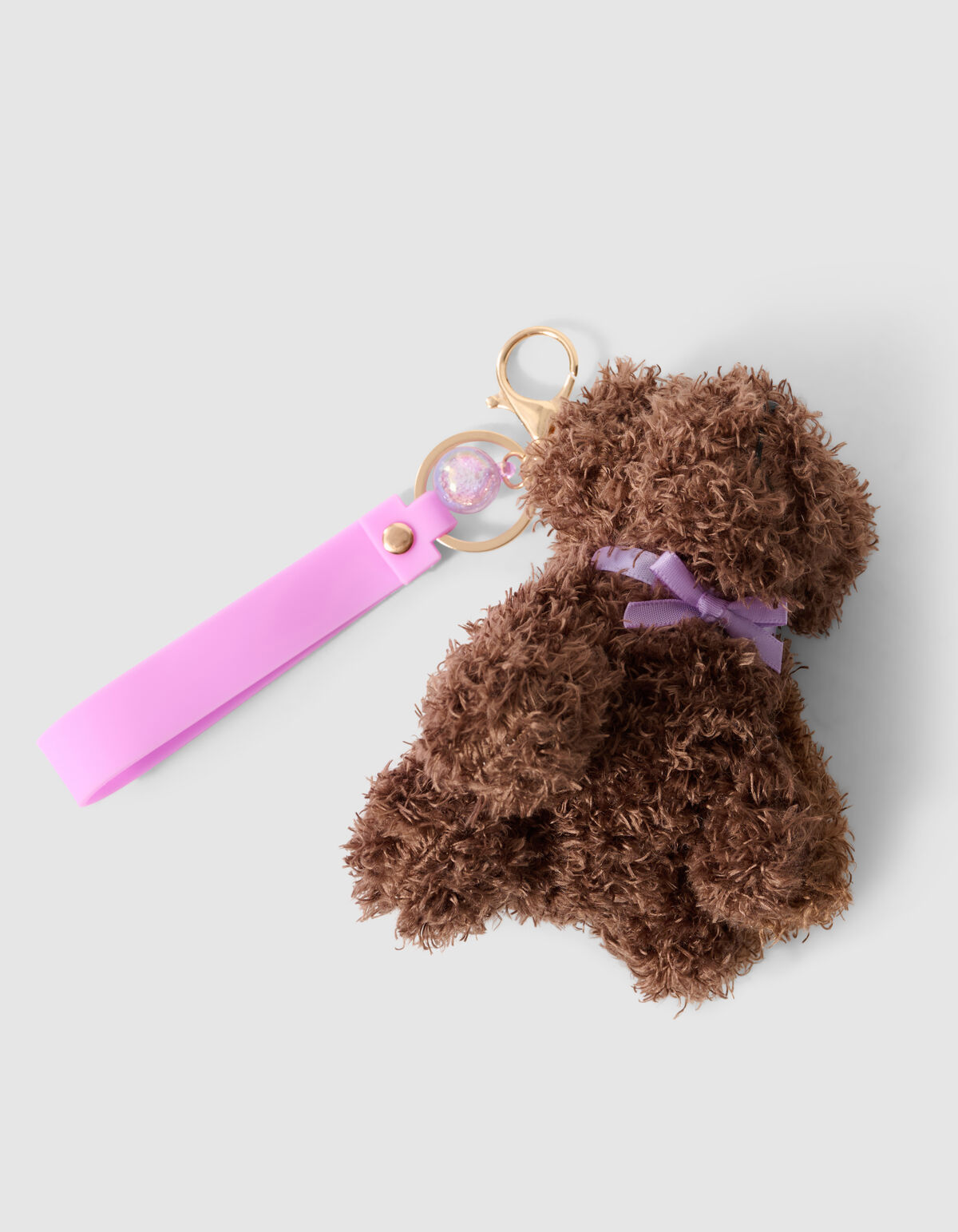 Dog Sleutelhanger Donkerbruin SHOEBY ACCESSOIRES