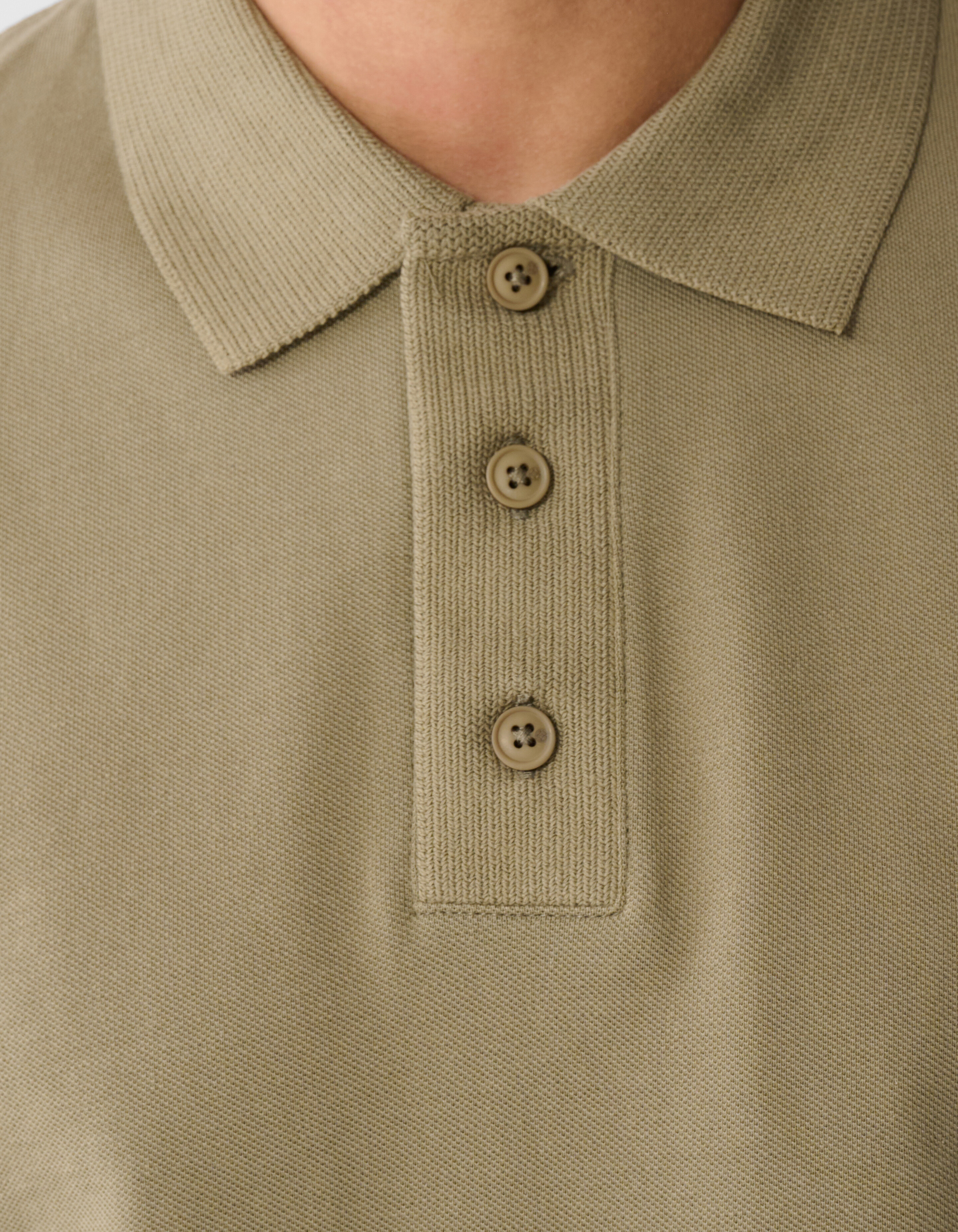 Gebreide Polo Khaki SHOEBY MEN