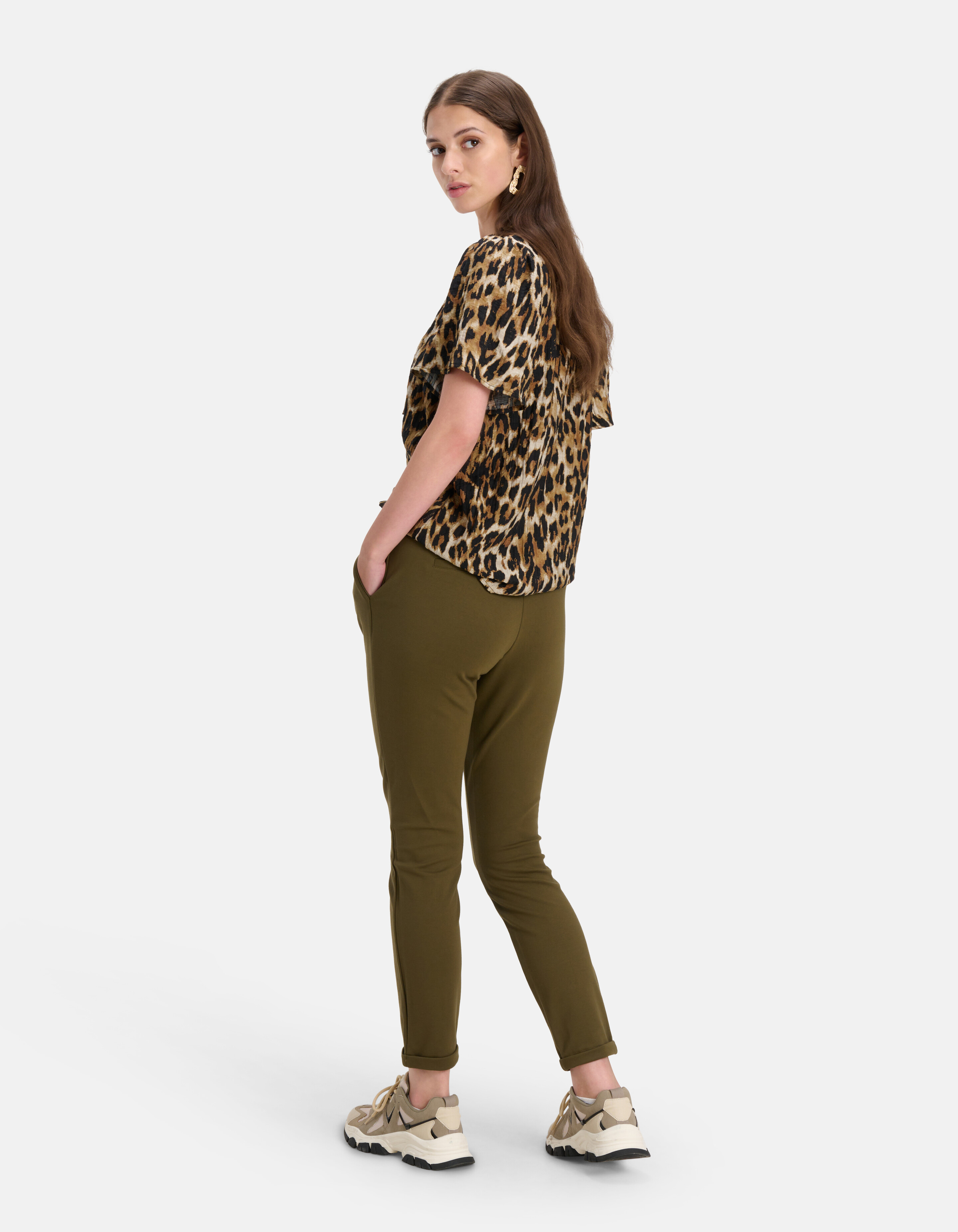 Sport Broek Donkergroen SHOEBY WOMEN