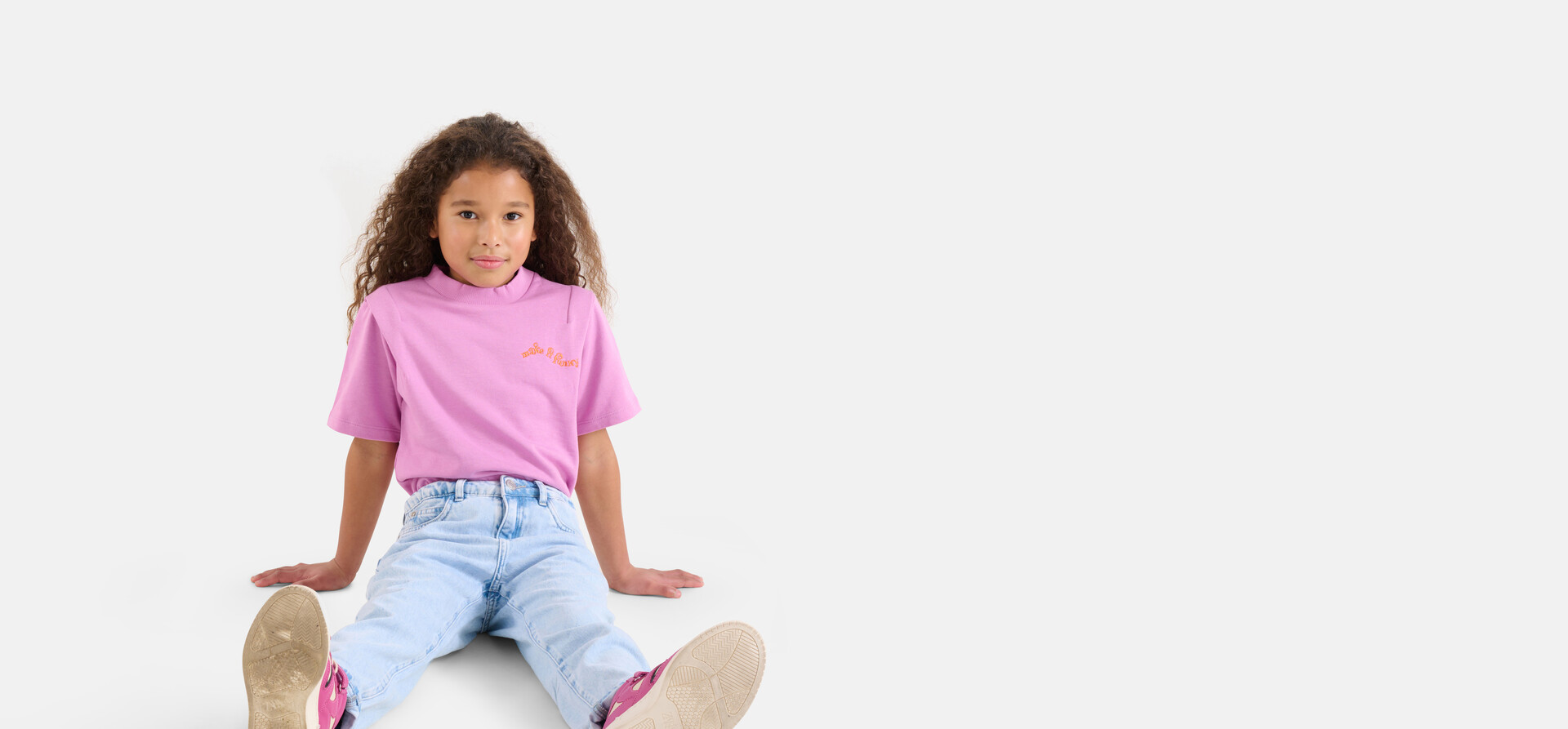 Bold Sweat T-shirt Roze SHOEBY GIRLS