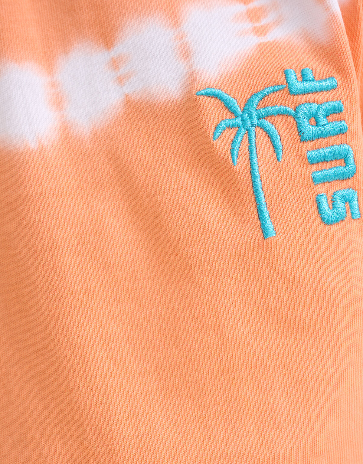 Tie Dye T-shirt Oranje SHOEBY BOYS