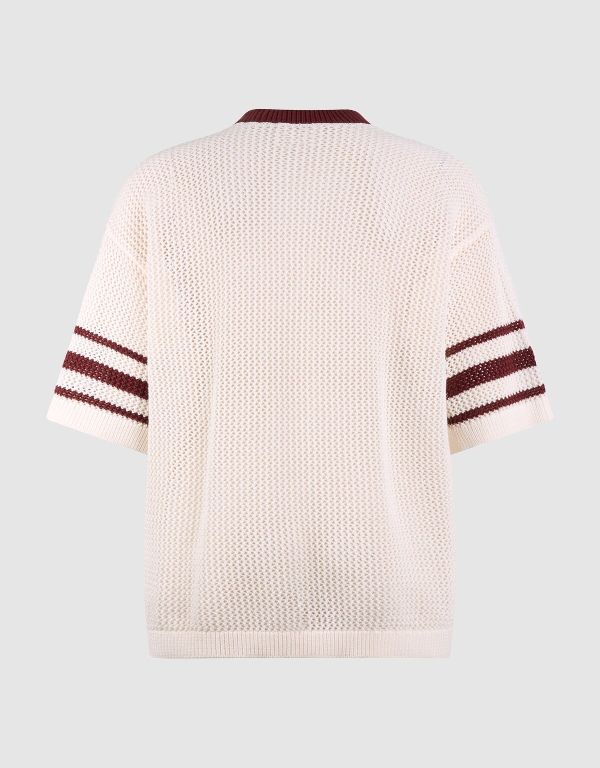 Oversized Baseball T-shirt Gebroken Wit SHOEBY WOMEN