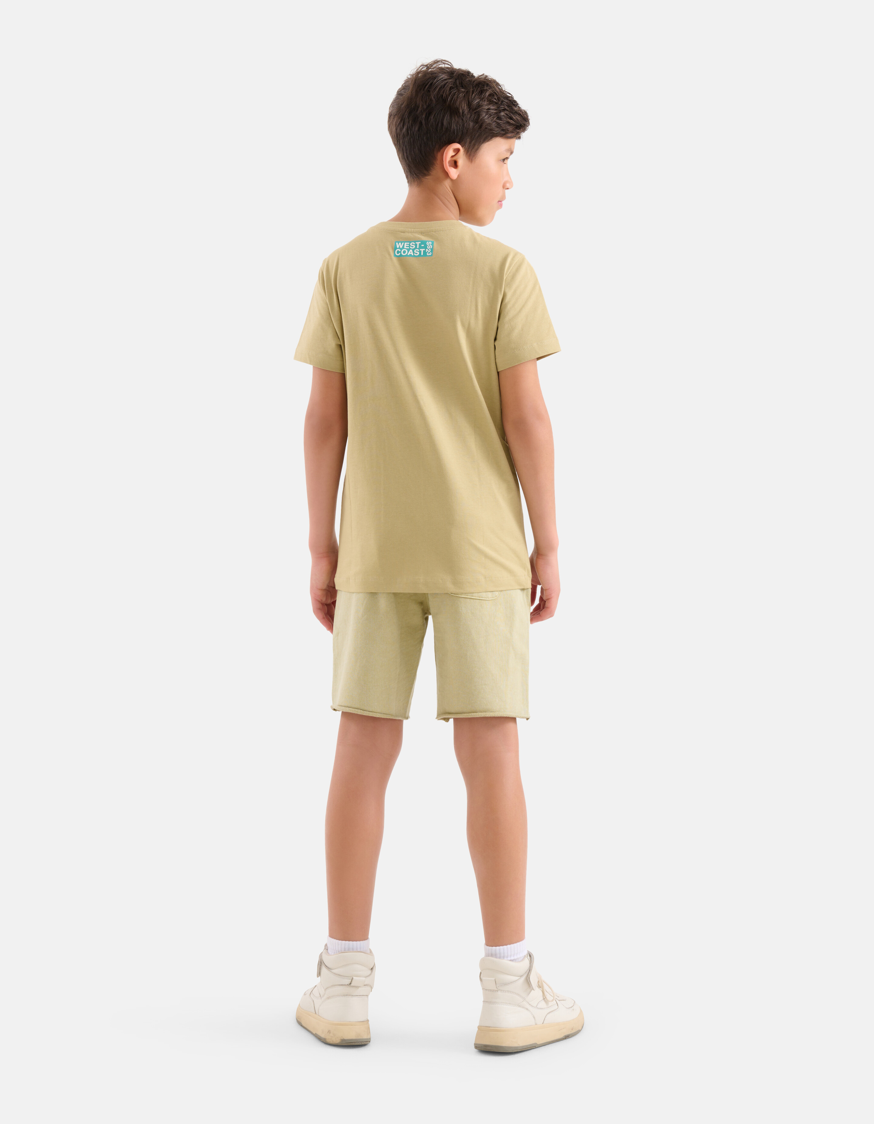 Acid Washed Short Zand SHOEBY BOYS