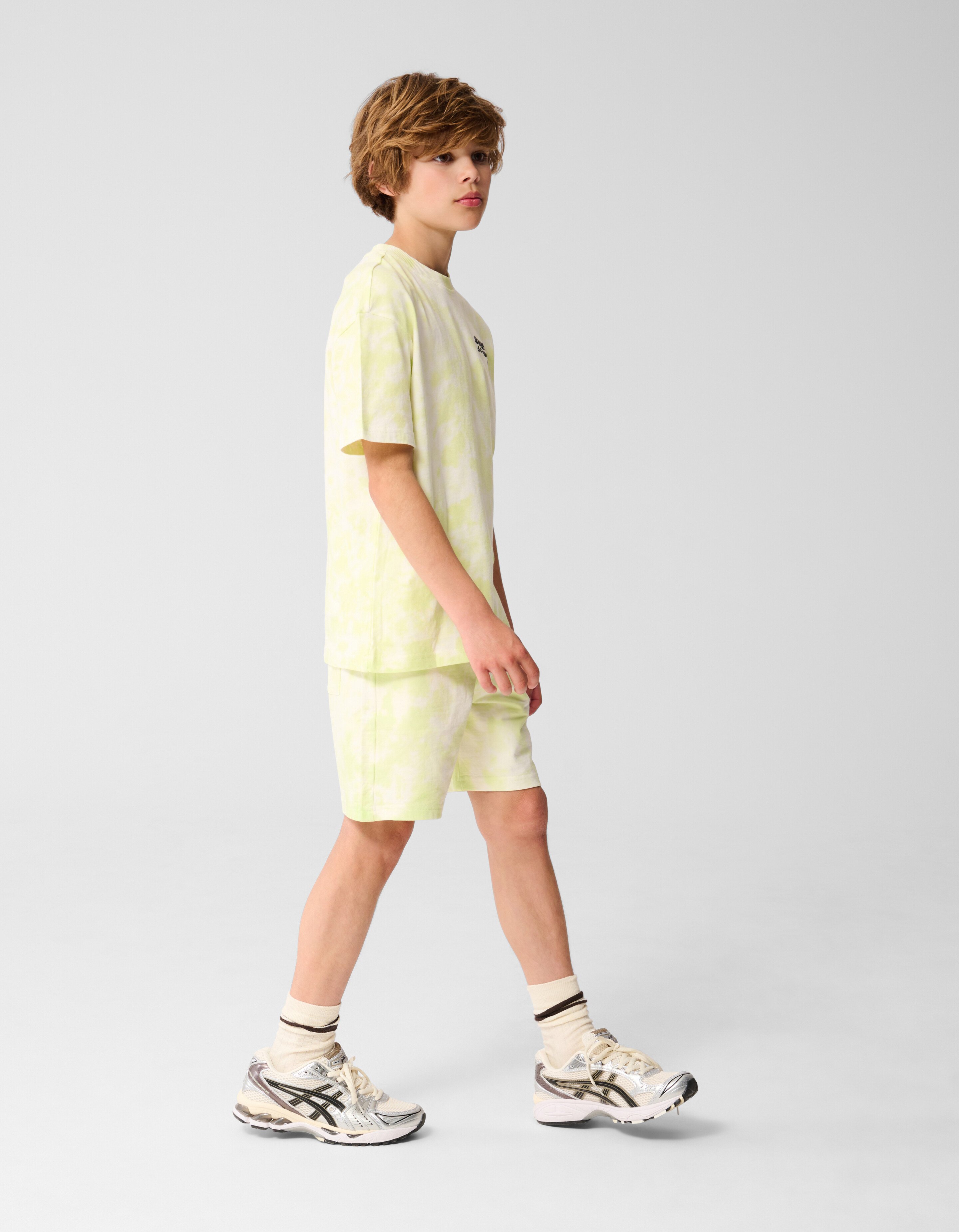 Tie Dye Short Lichtgroen SHOEBY BOYS