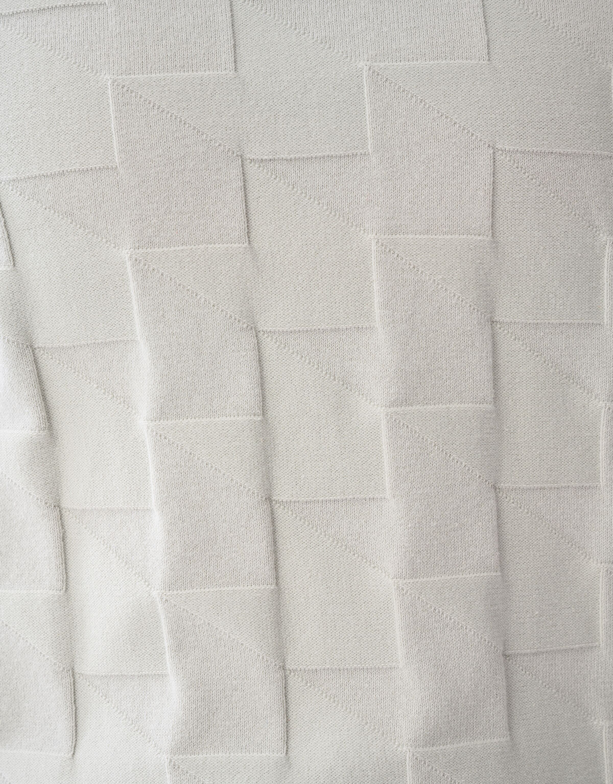 Pied De Poule Trui Lichtgrijs SHOEBY MEN