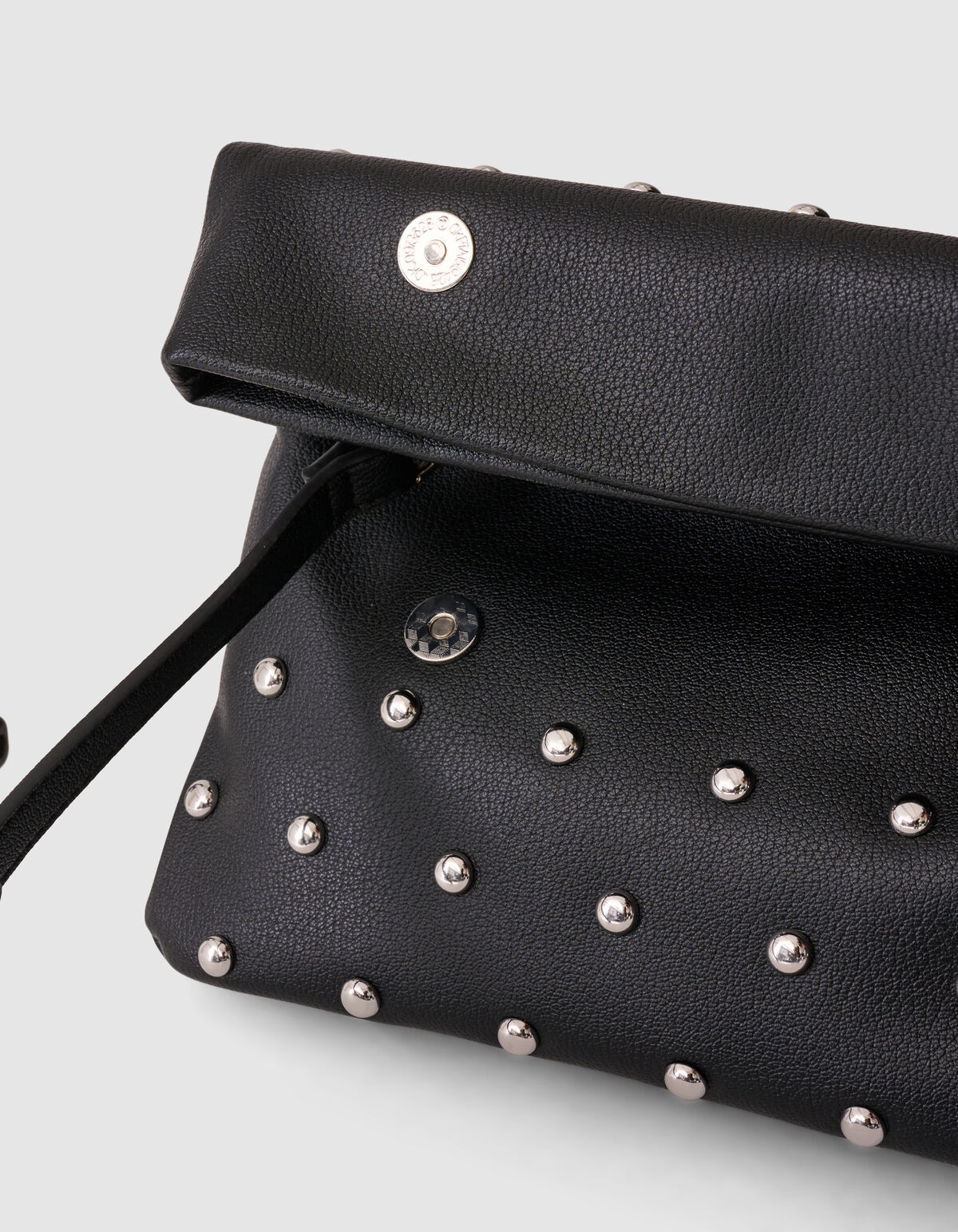 Folded Studs Tas Zwart SHOEBY ACCESSOIRES