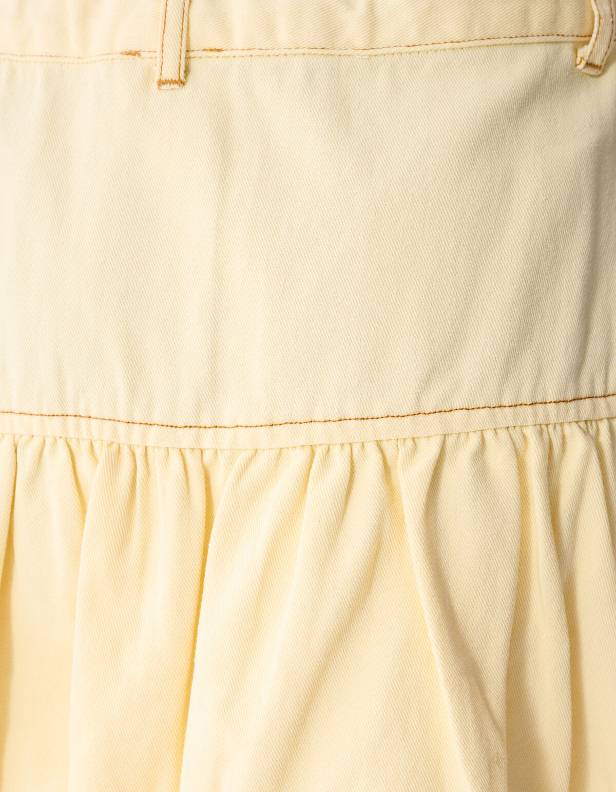 Bubble Mini Rok Lichtgeel SHOEBY GIRLS