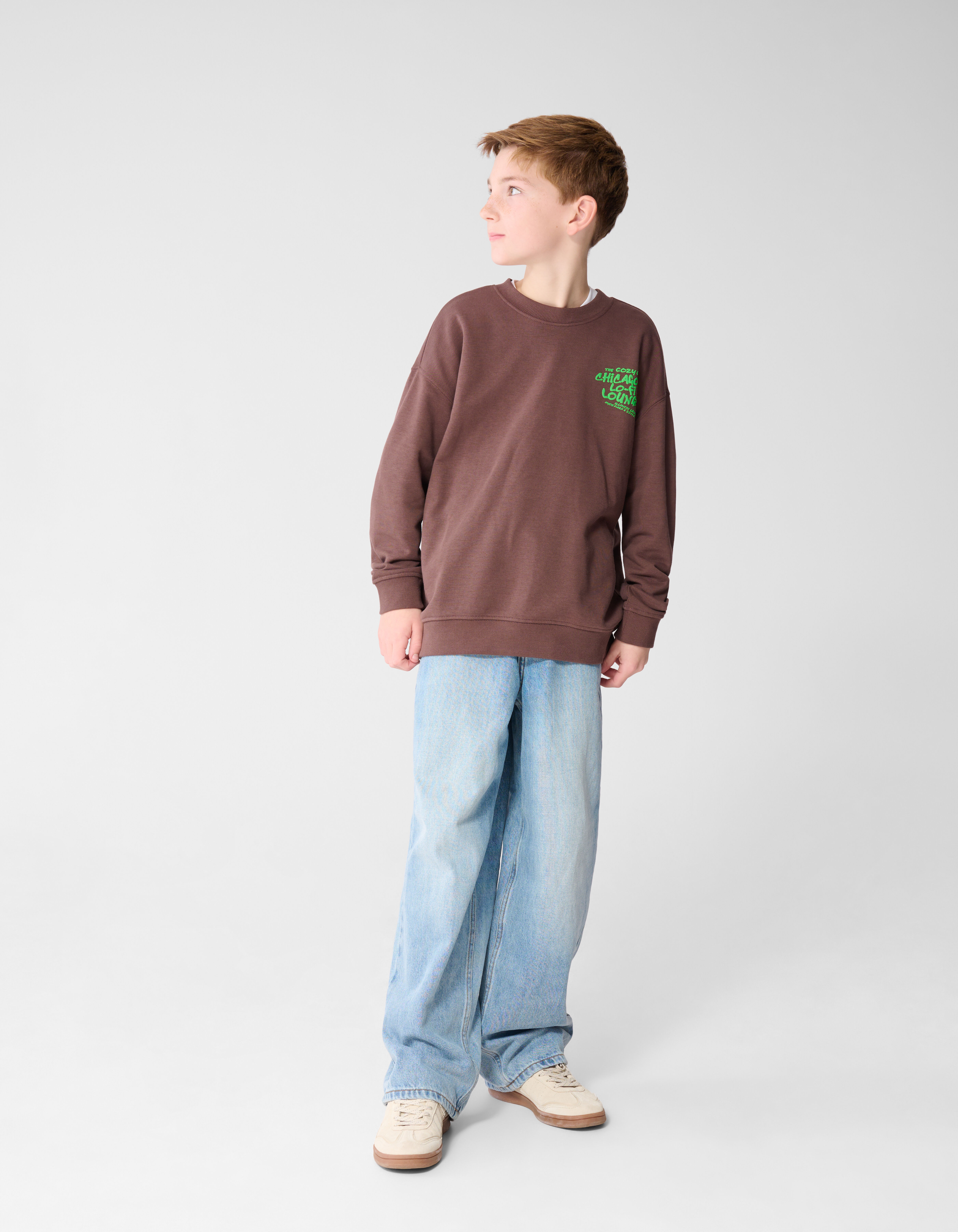 Ultra Baggy Fit Jeans Mediumstone | Shoeby