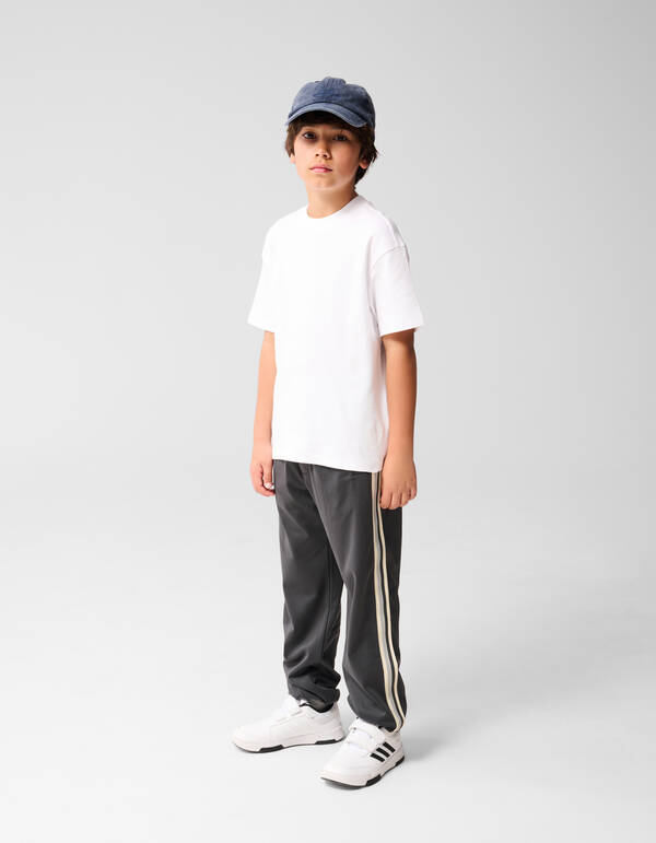 Basic T-shirt Wit SHOEBY BOYS