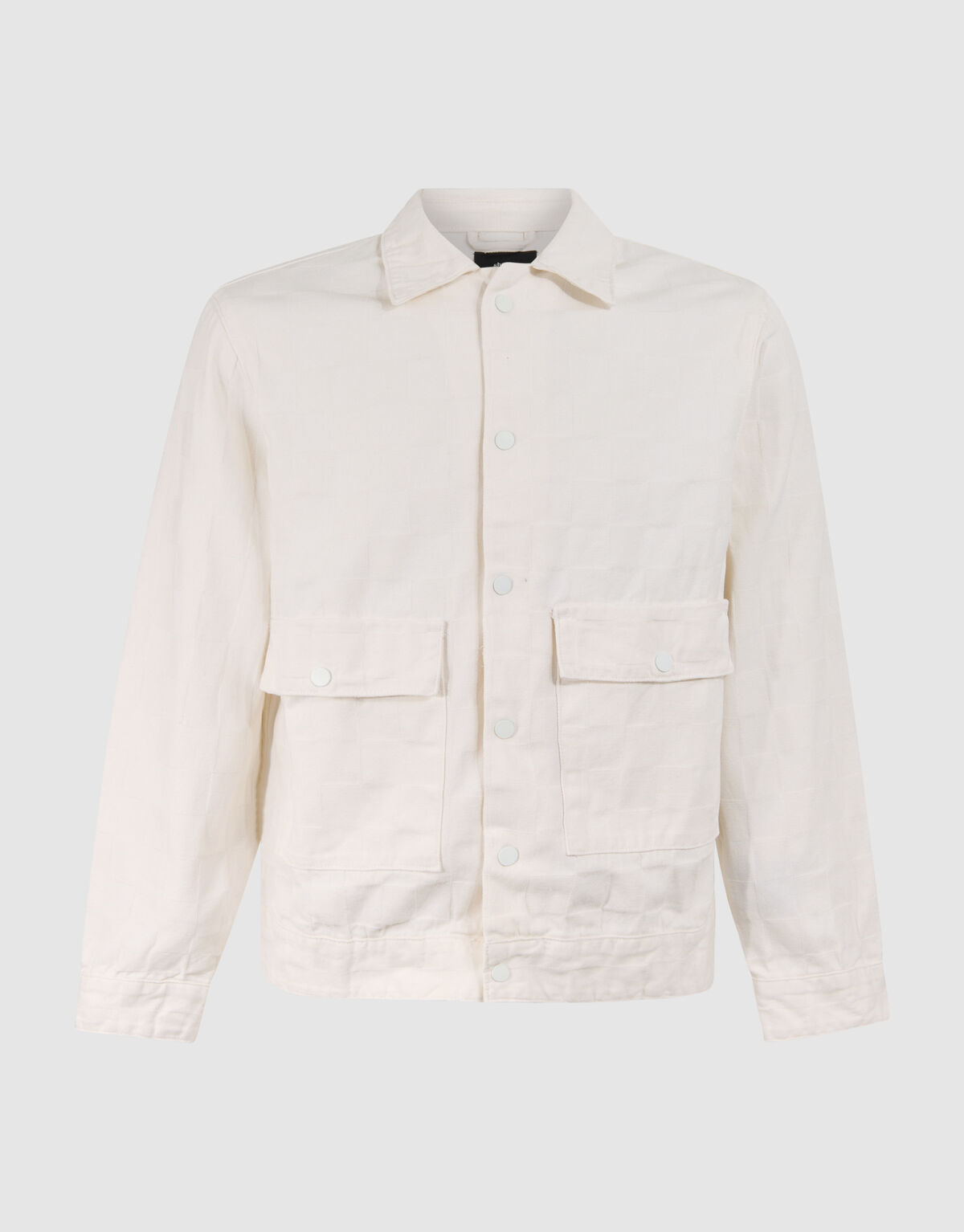 Denim Block Jacquard Jack Gebroken Wit SHOEBY MEN