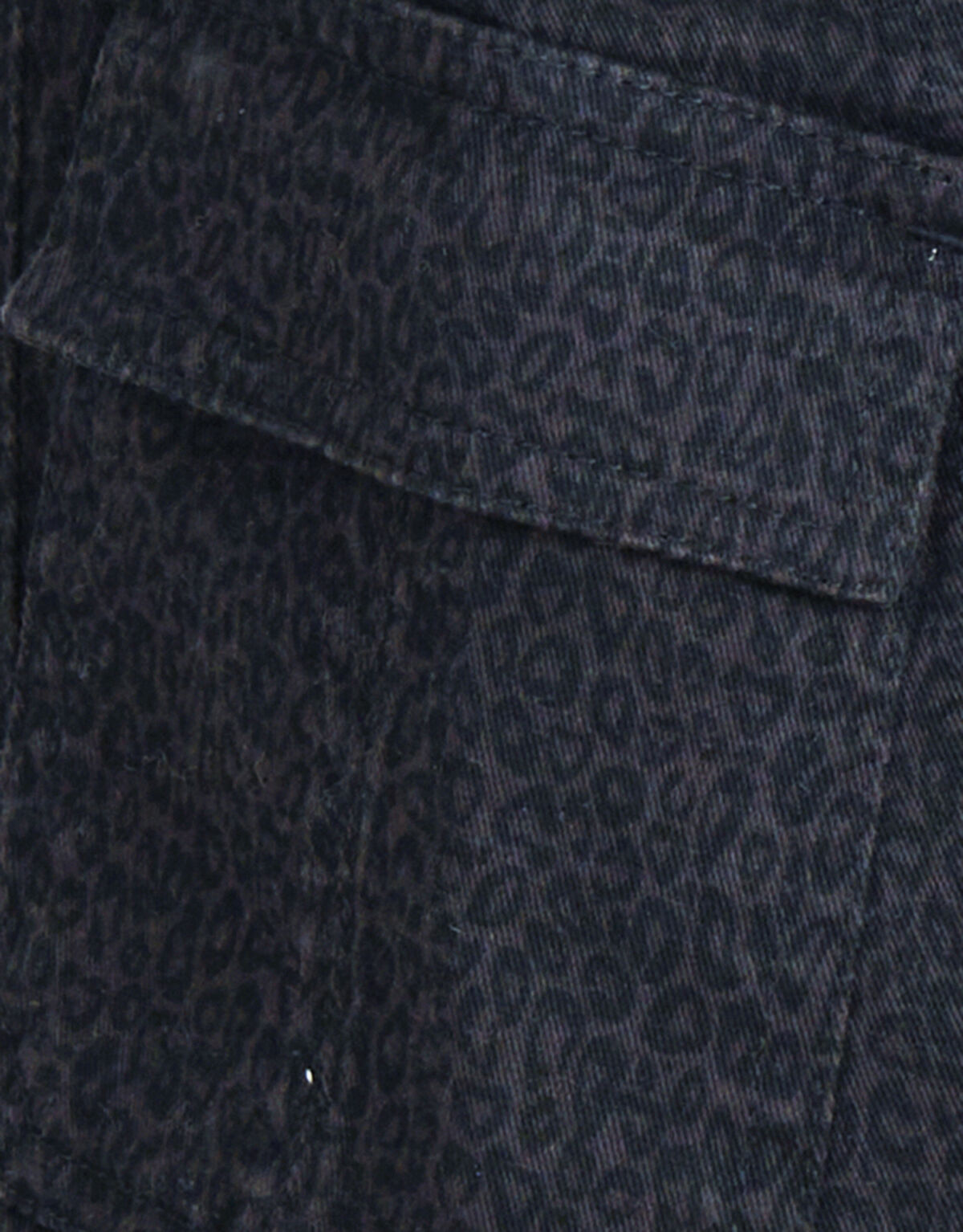 Leopard Print Jurk Donkergrijs SHOEBY GIRLS