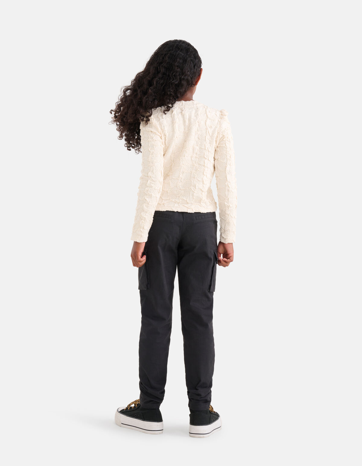 Structuur Top Gebroken Wit SHOEBY GIRLS